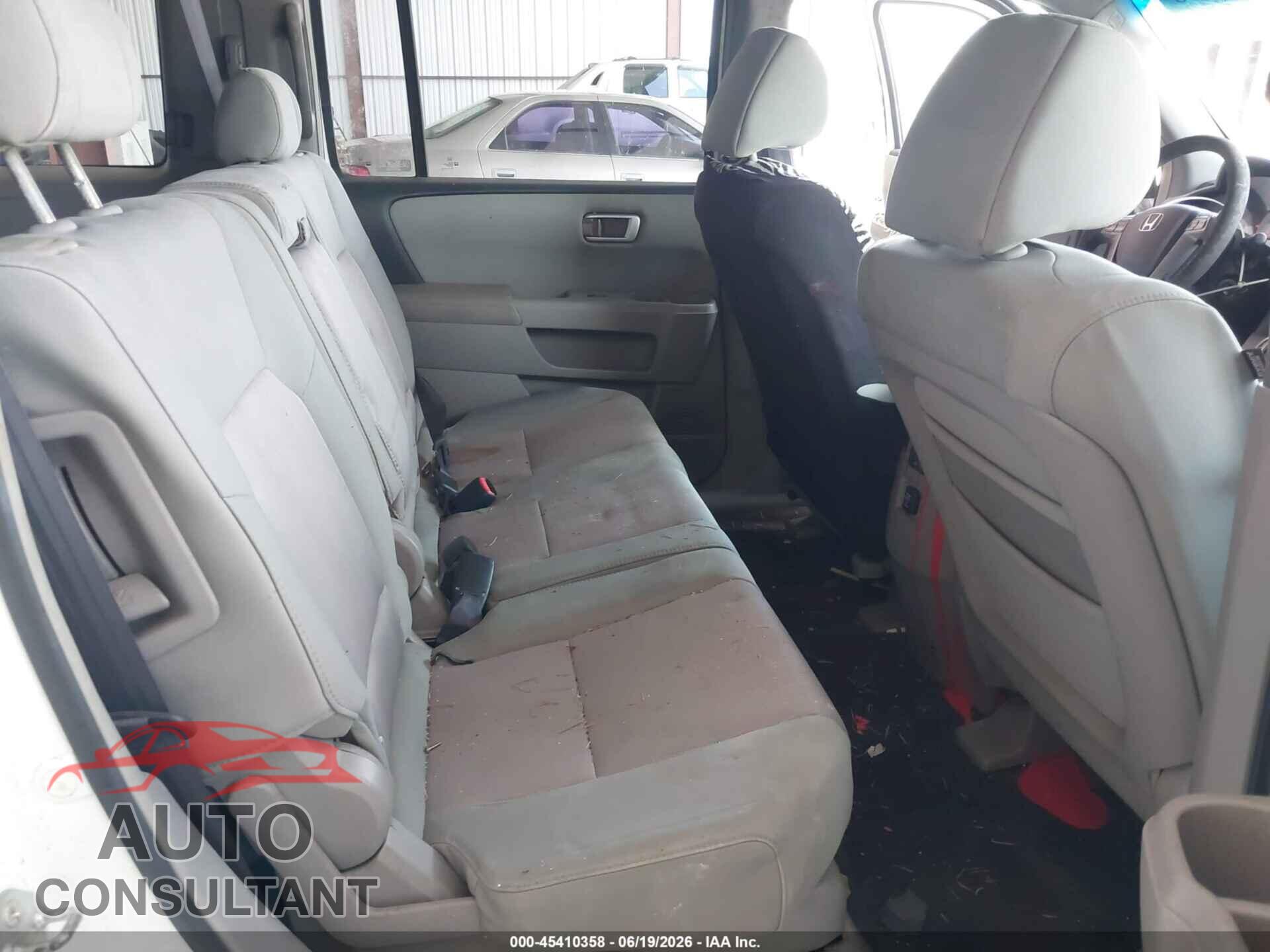 HONDA PILOT 2009 - 5FNYF38499B025648