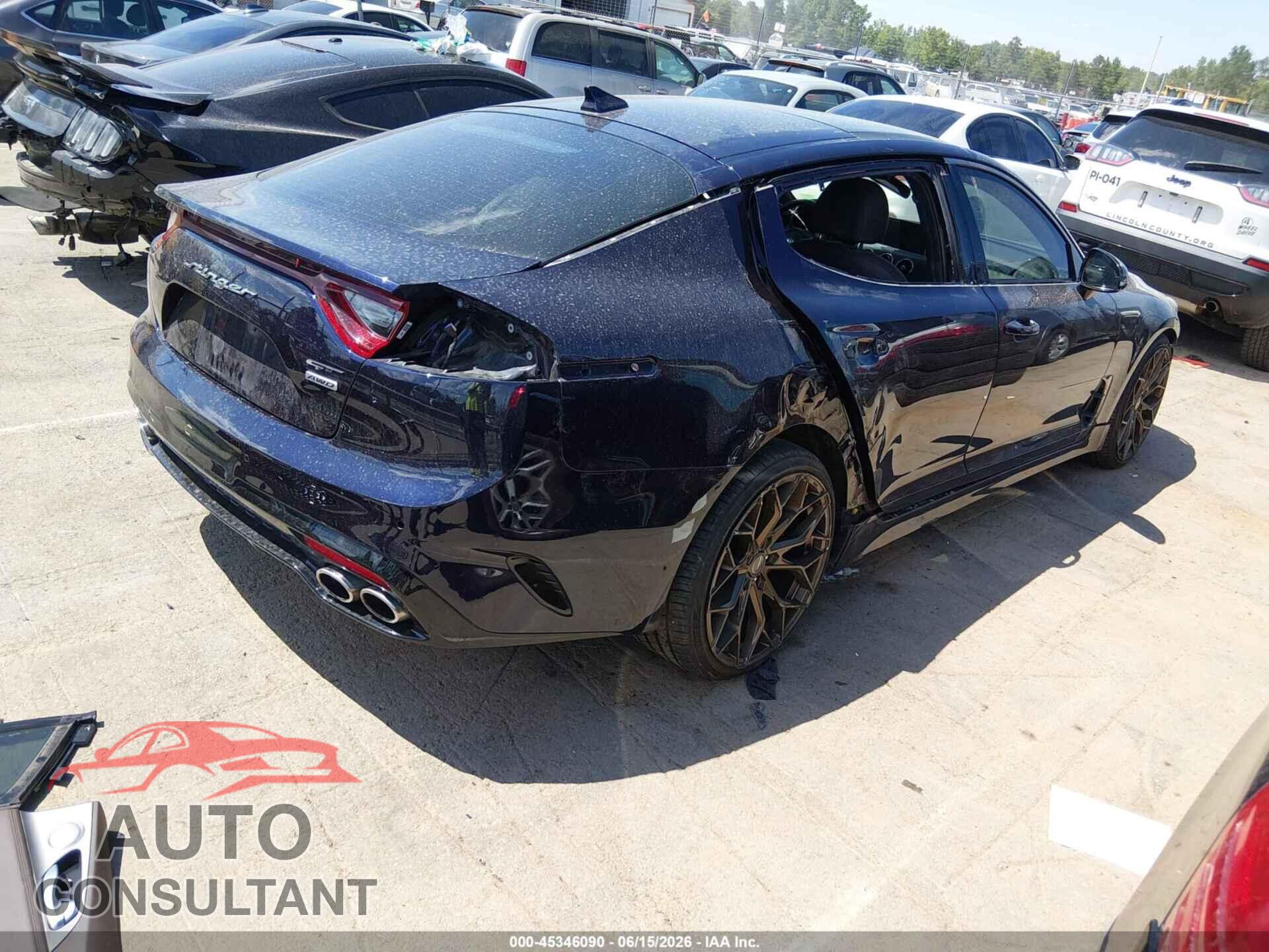 KIA STINGER 2020 - KNAE35LC7L6085336