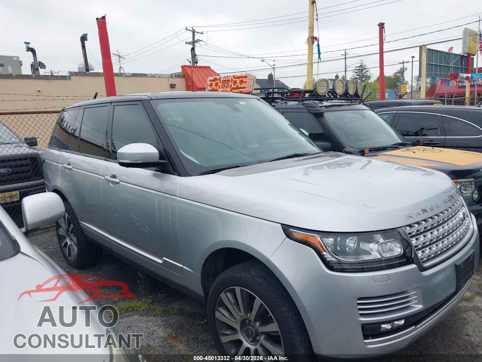 LAND ROVER RANGE ROVER 2014 - SALGS2WF4EA181534