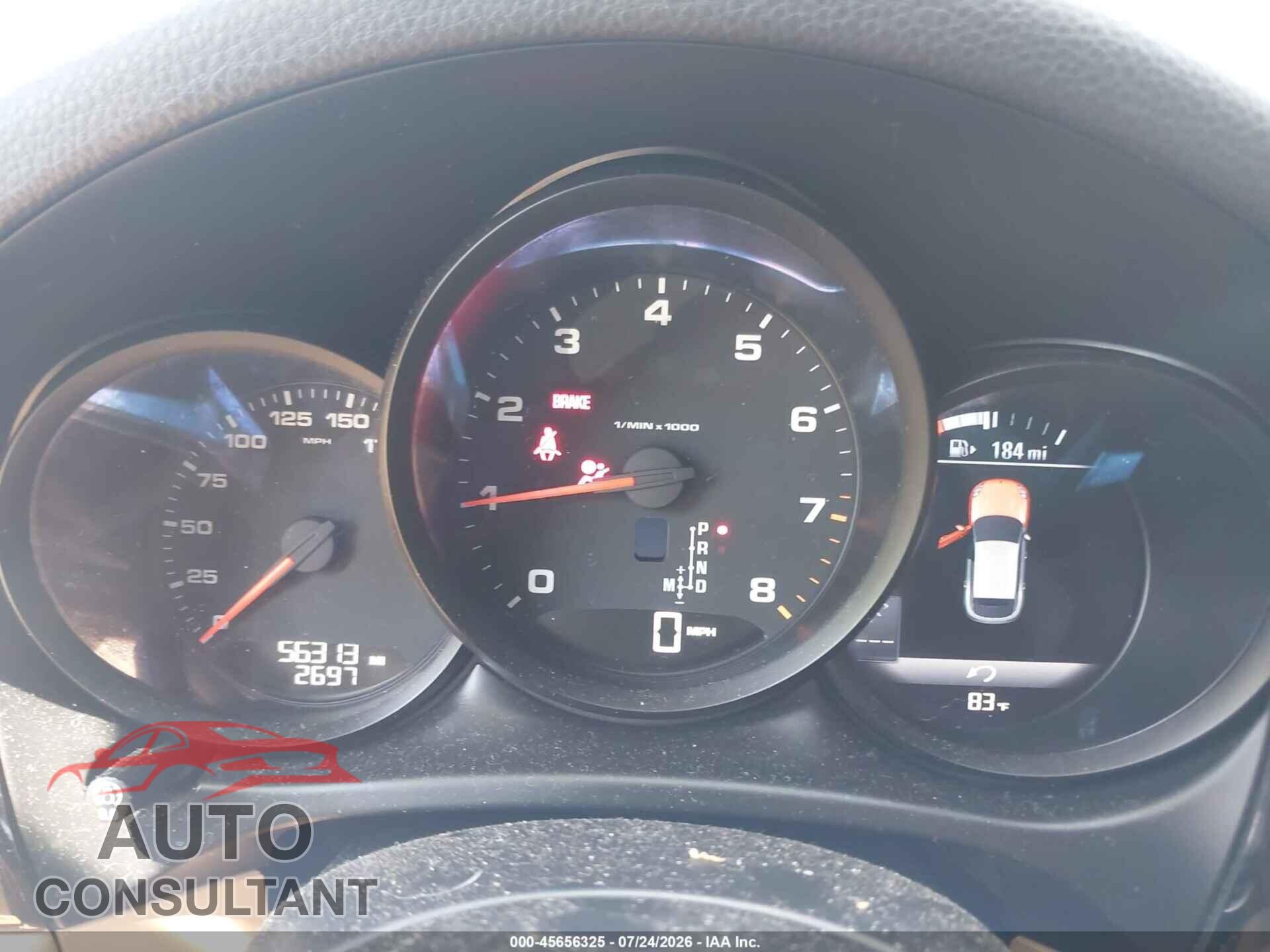 PORSCHE MACAN 2018 - WP1AA2A56JLB07253