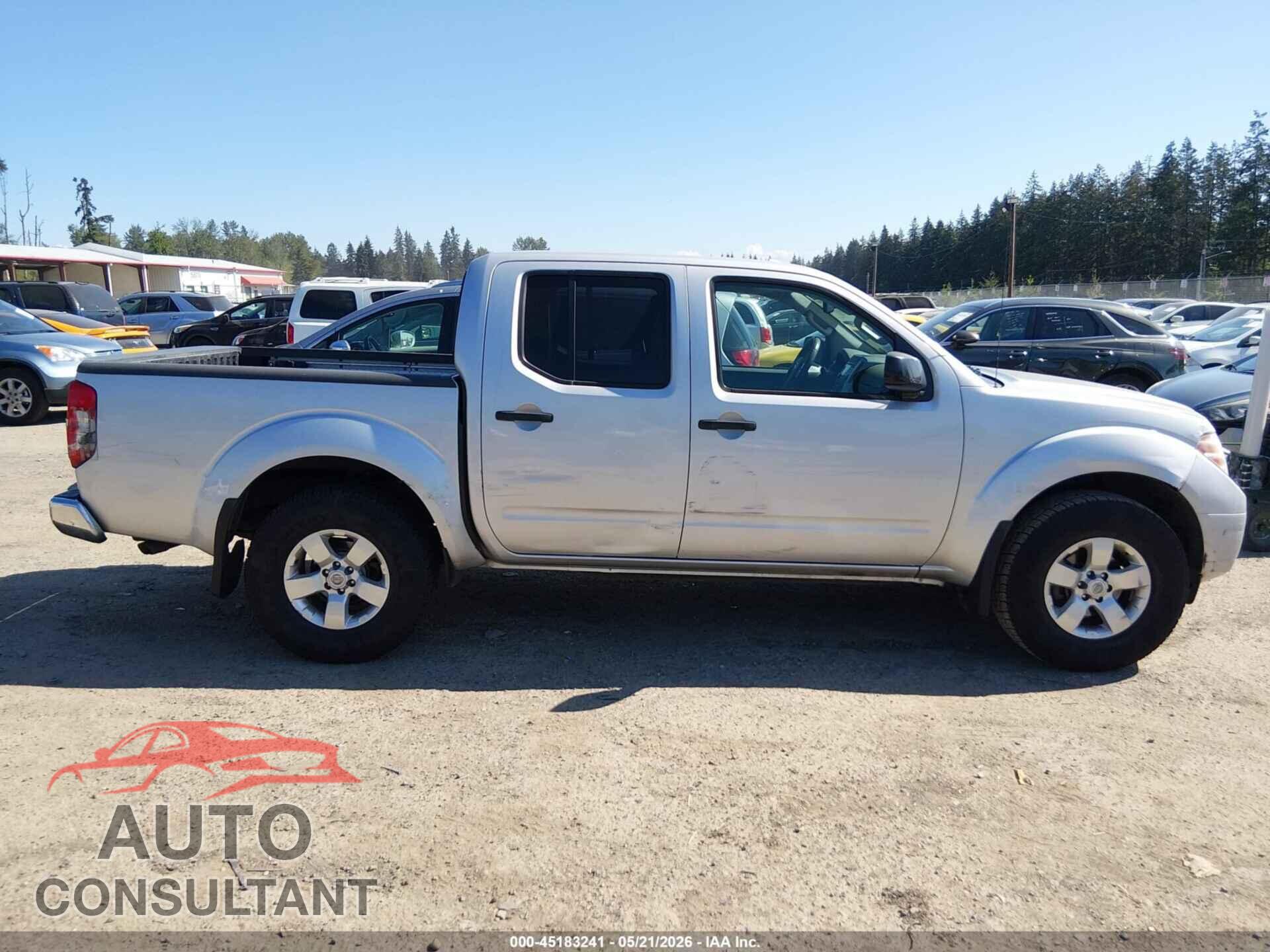 NISSAN FRONTIER 2013 - 1N6AD0EV9DN711182