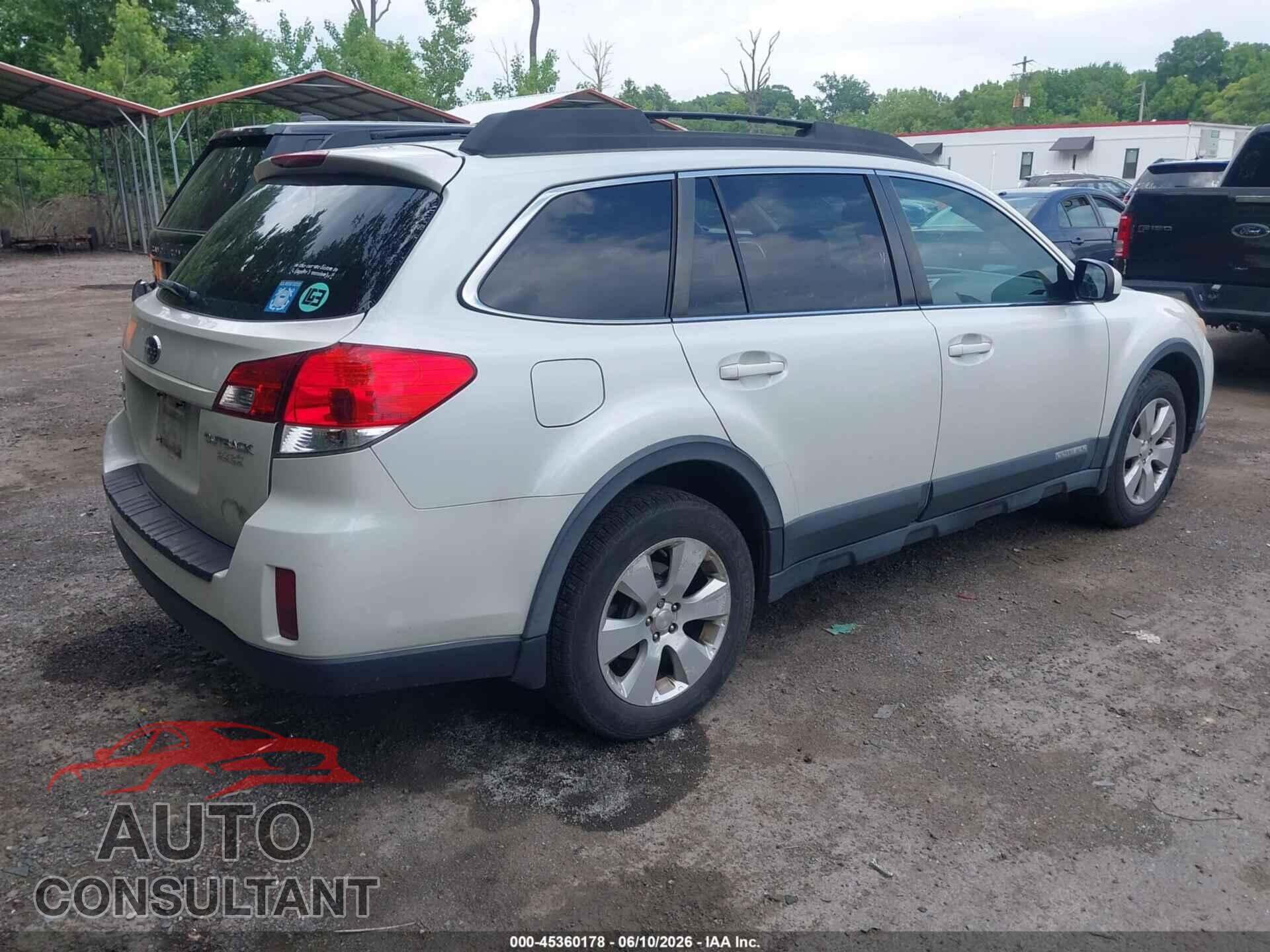 SUBARU OUTBACK 2010 - 4S4BRBCC2A3376548