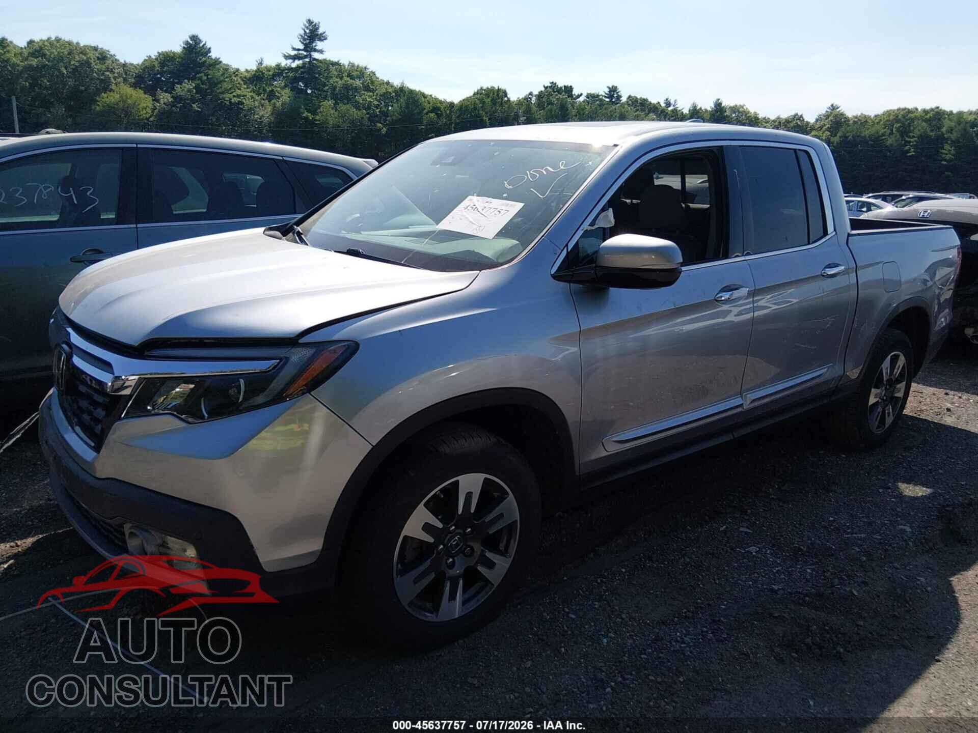 HONDA RIDGELINE 2017 - 5FPYK3F78HB002098