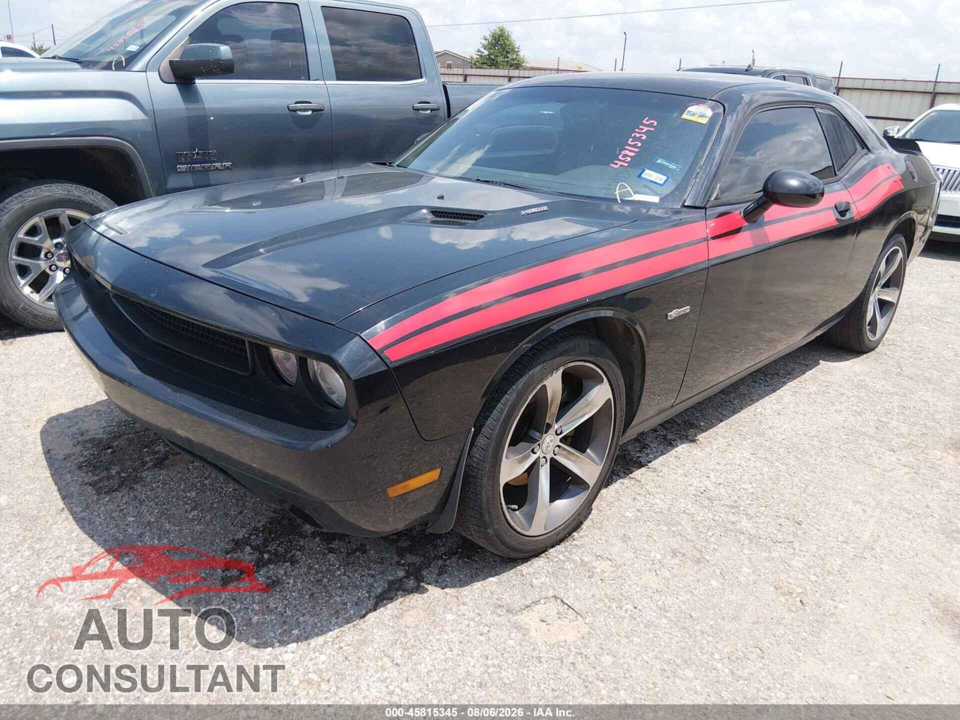DODGE CHALLENGER 2014 - 2C3CDYAG5EH218003