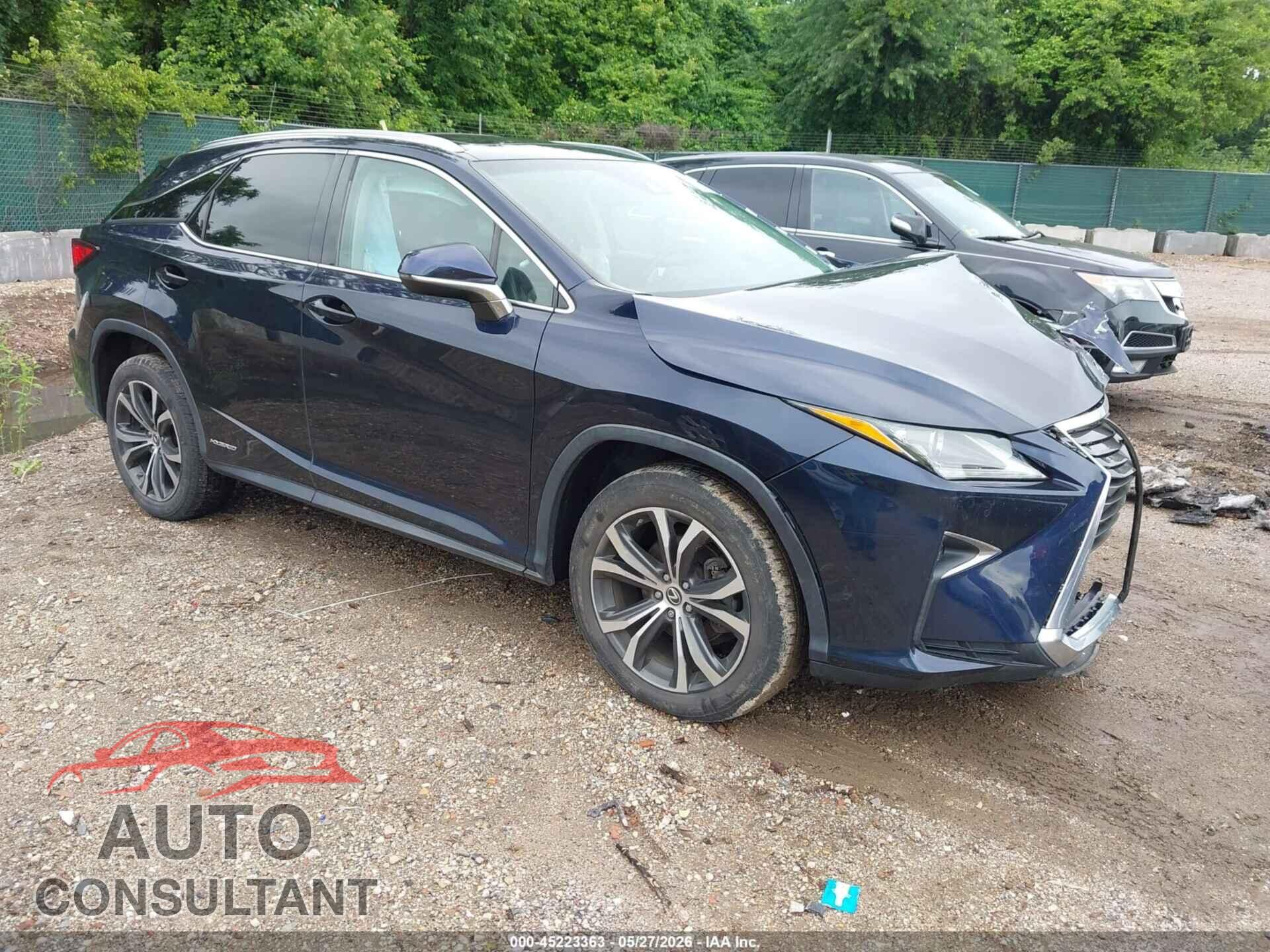 LEXUS RX 450H 2019 - 2T2BGMCA6KC042189