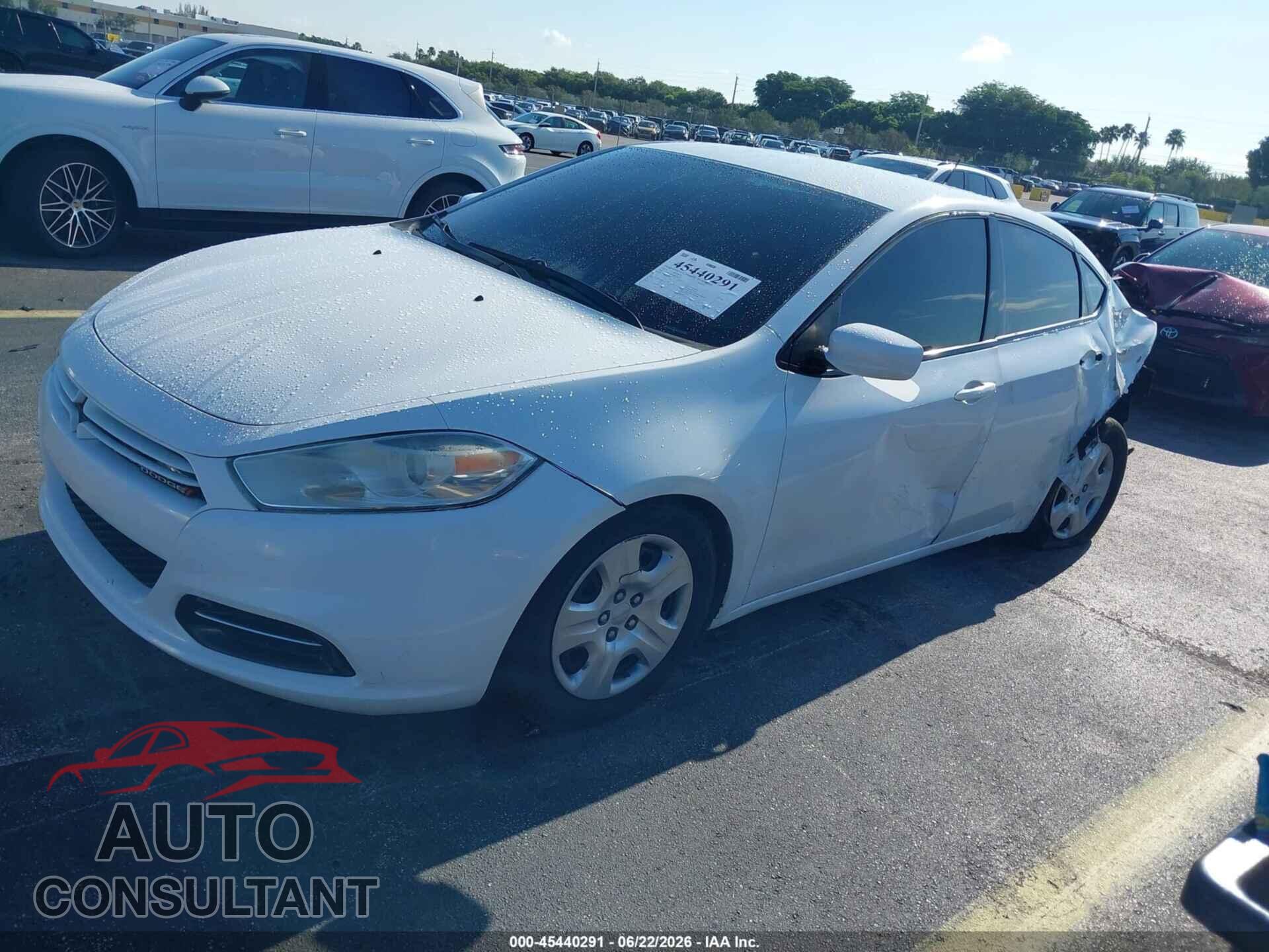 DODGE DART 2013 - 1C3CDFAH0DD224672