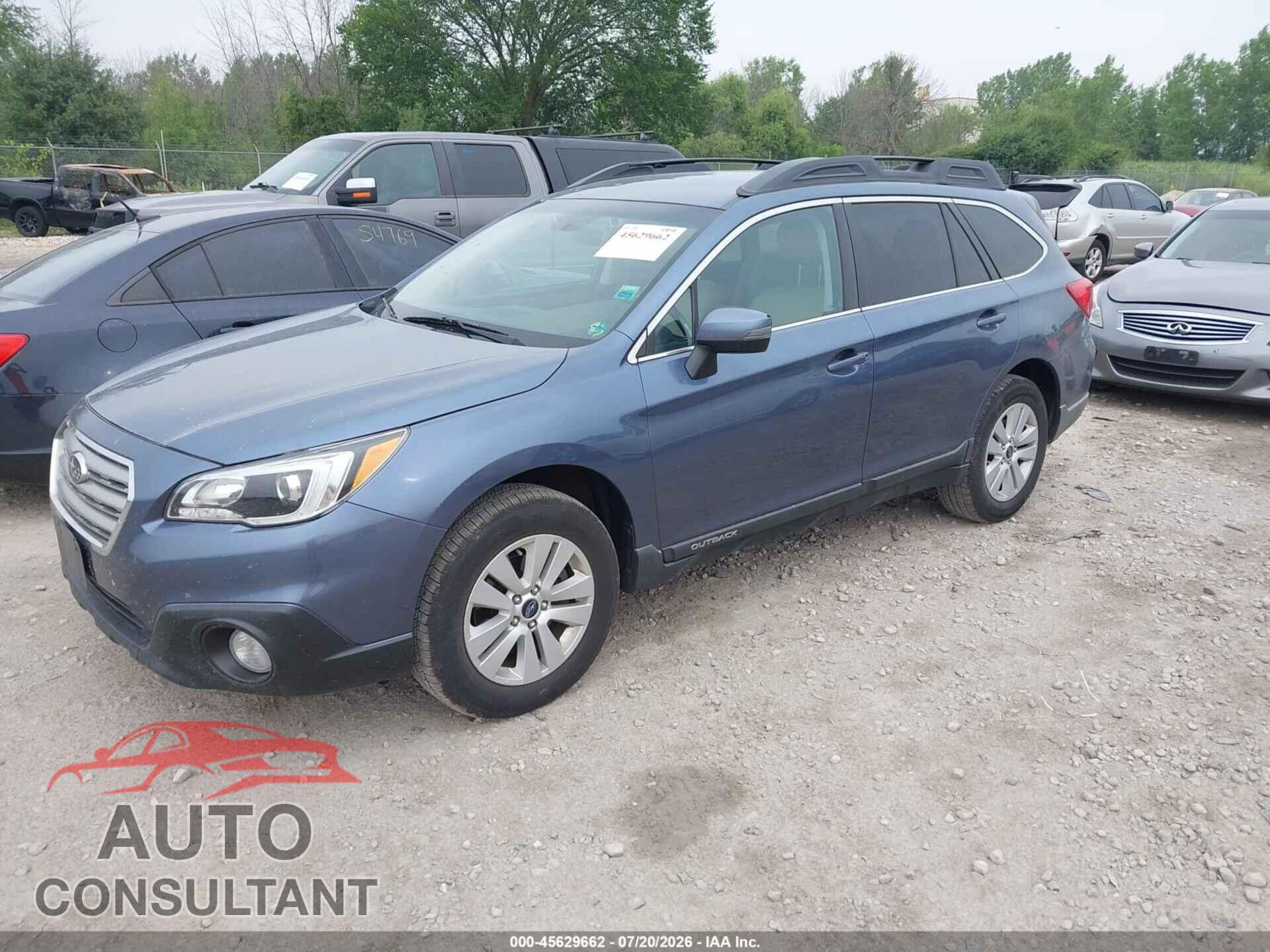 SUBARU OUTBACK 2016 - 4S4BSBFC4G3266397