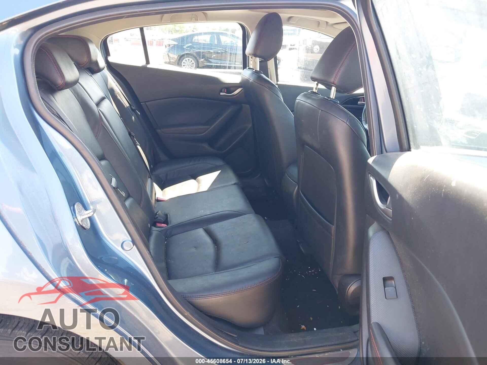 MAZDA MAZDA3 2015 - JM1BM1M76F1240683