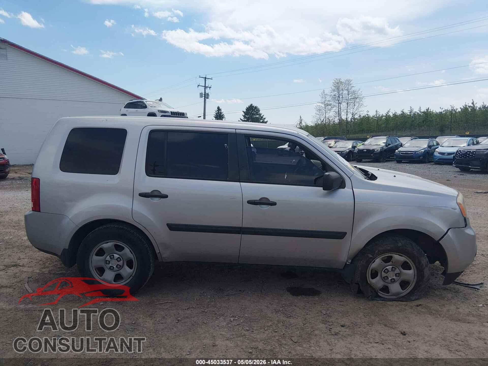 HONDA PILOT 2015 - 5FNYF4H22FB044302