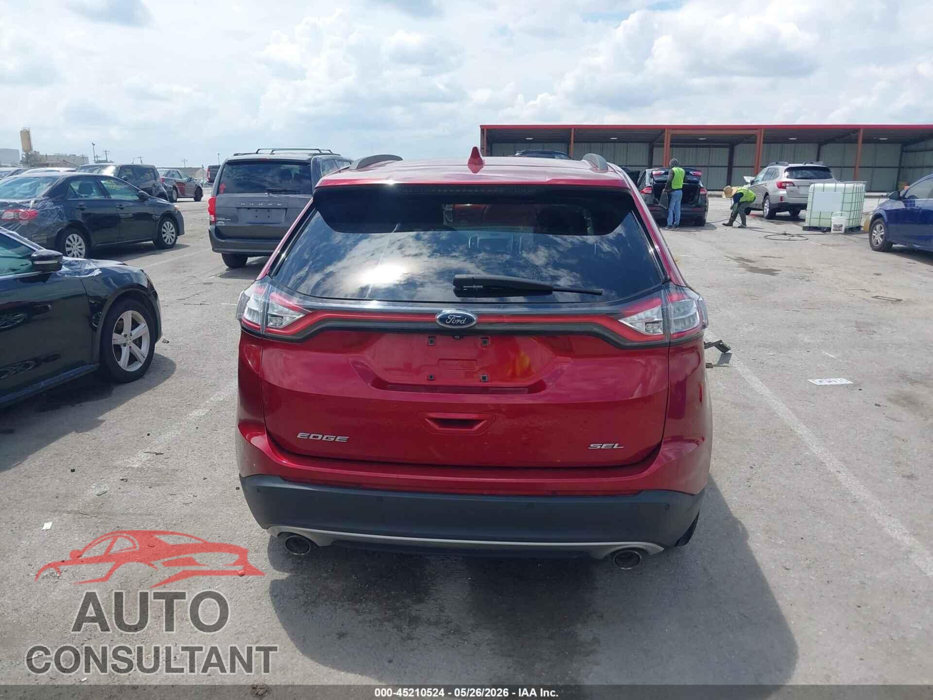 FORD EDGE 2015 - 2FMTK3J86FBB25052