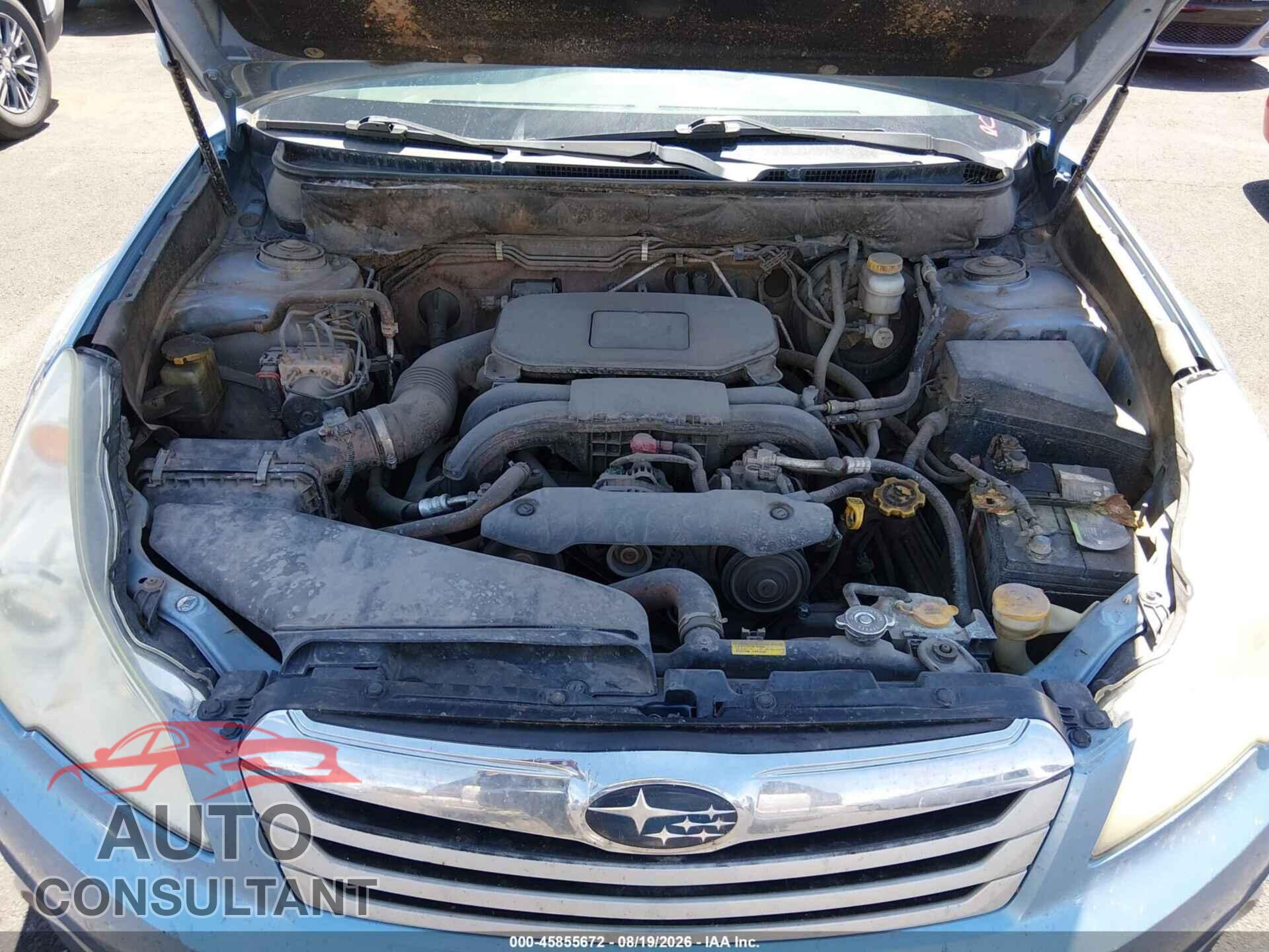 SUBARU OUTBACK 2012 - 4S4BRBJC3C3201019