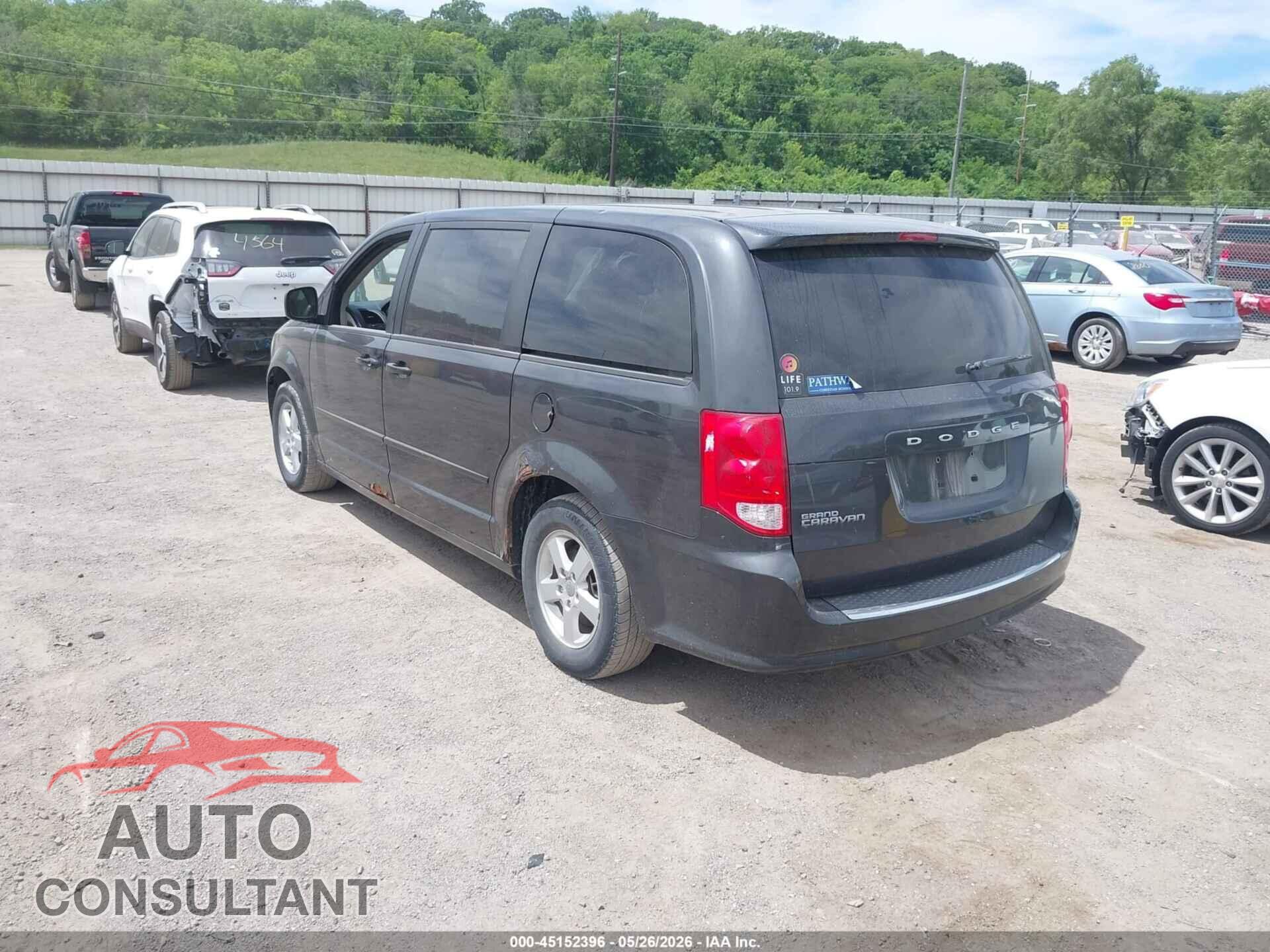 DODGE GRAND CARAVAN 2011 - 2D4RN3DG0BR772026