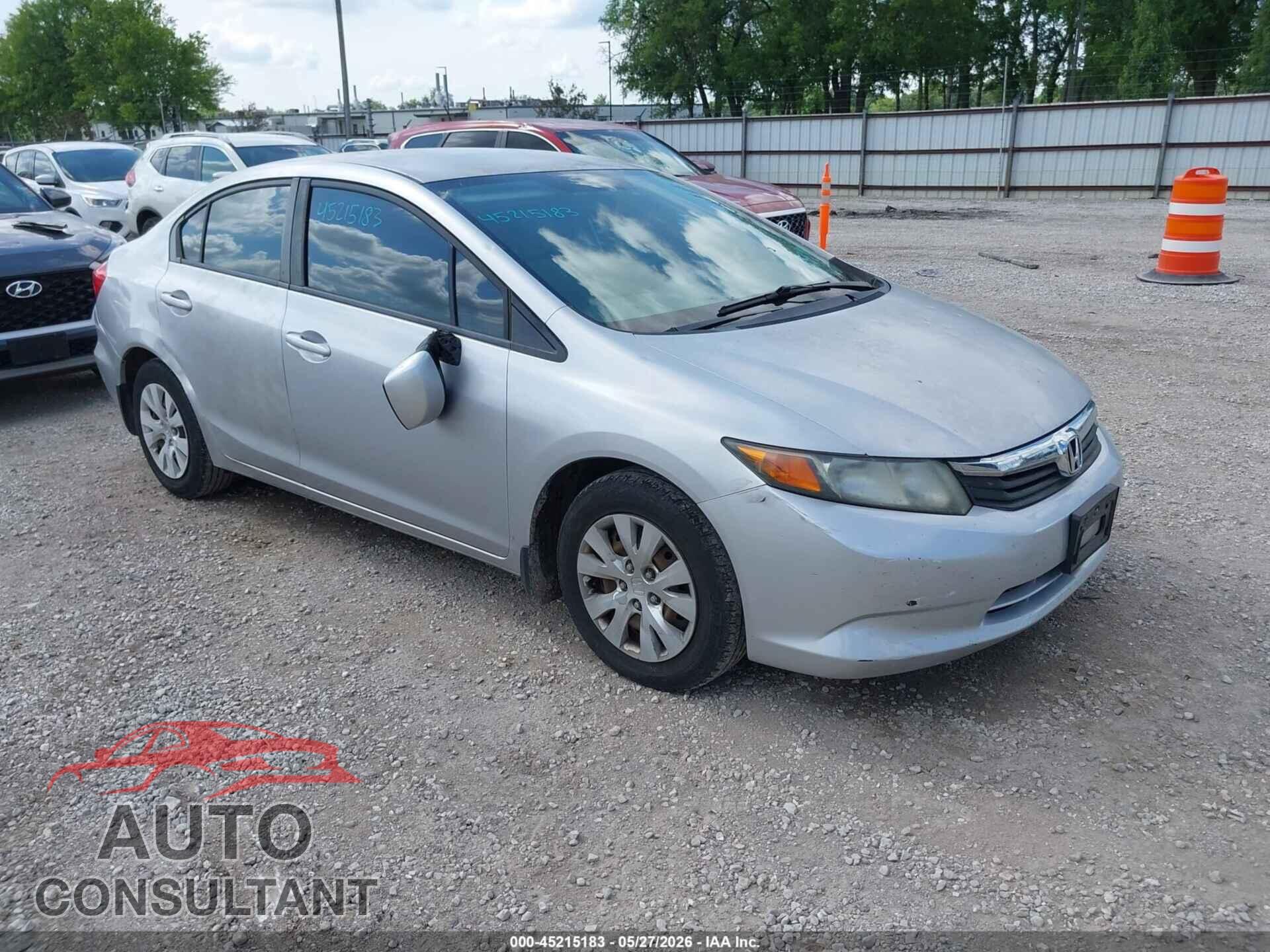 HONDA CIVIC 2012 - 2HGFB2F59CH332202