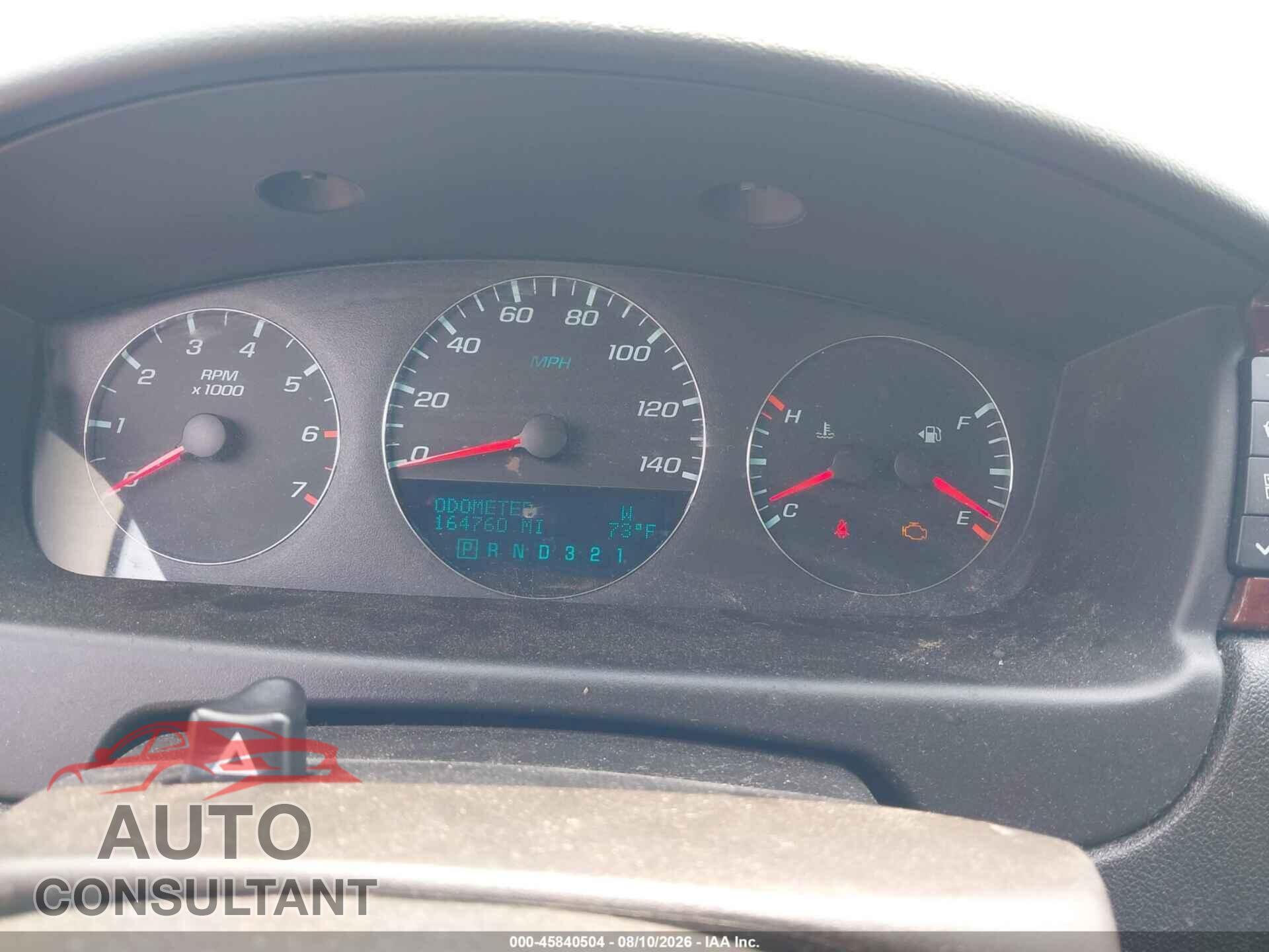 CHEVROLET IMPALA 2010 - 2G1WC5EM0A1147833