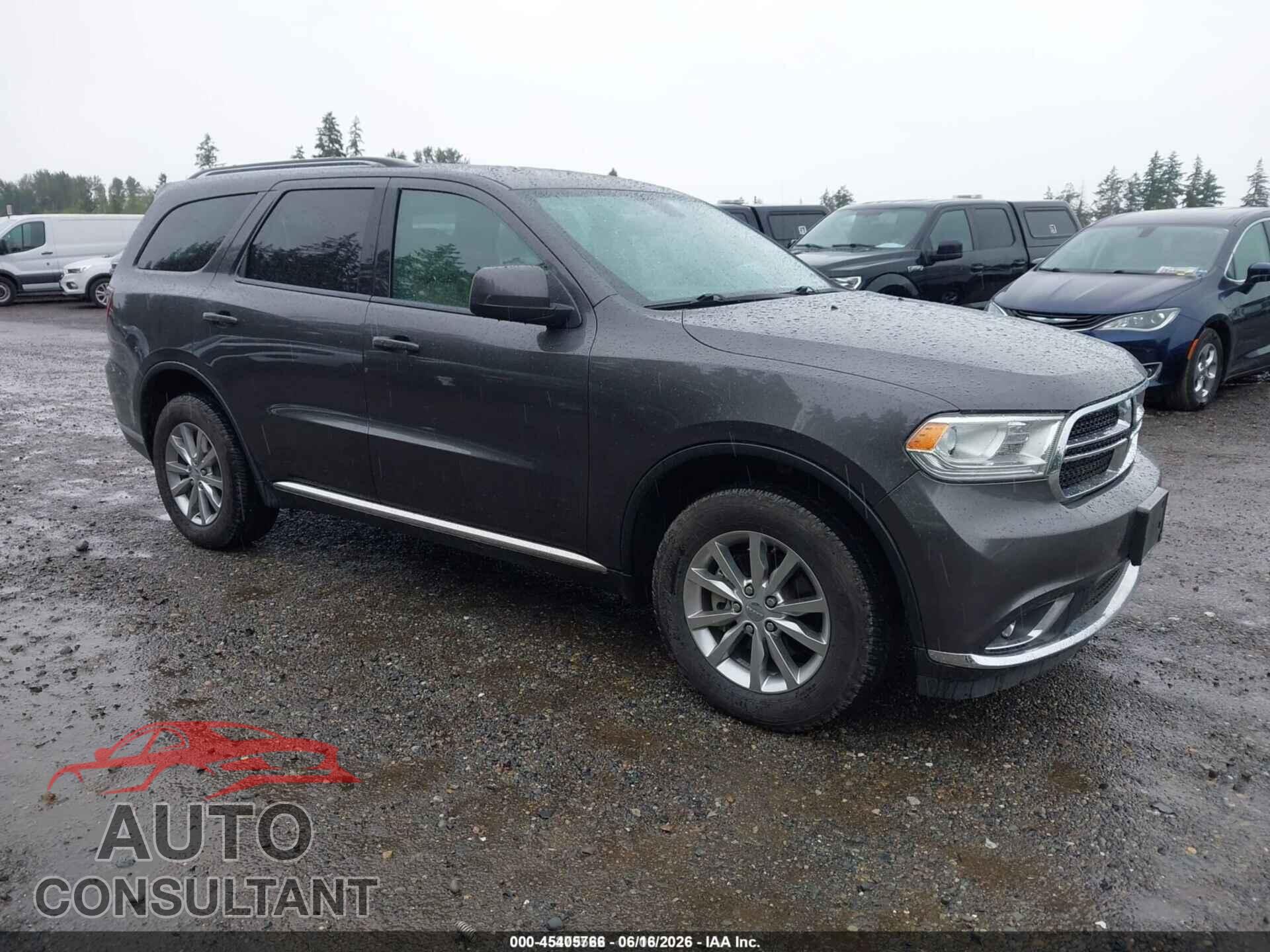DODGE DURANGO 2017 - 1C4RDJAG4HC883690