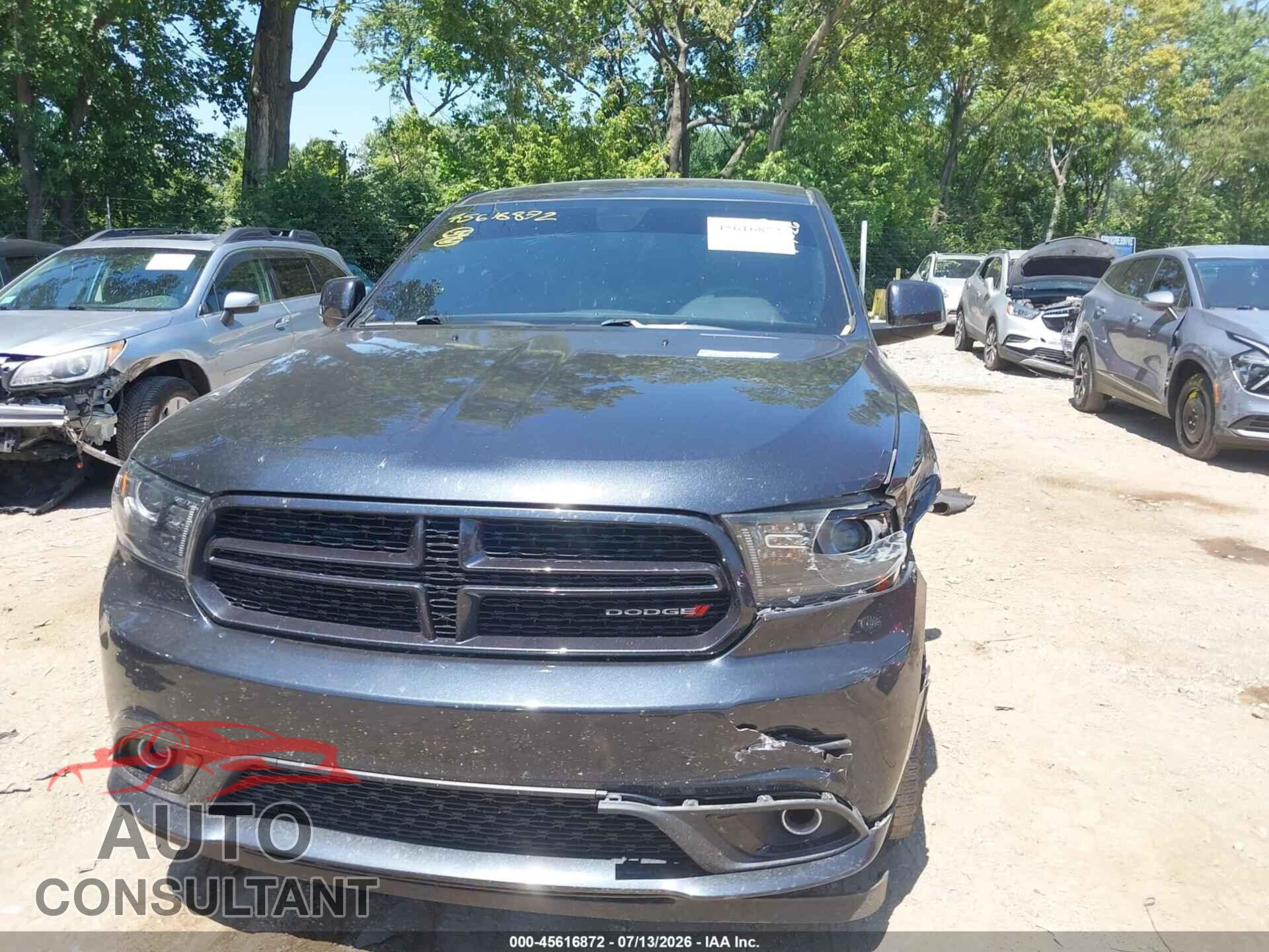 DODGE DURANGO 2015 - 1C4SDHCT0FC201809