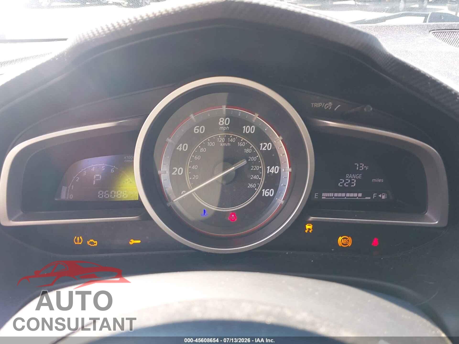 MAZDA MAZDA3 2015 - JM1BM1M76F1240683