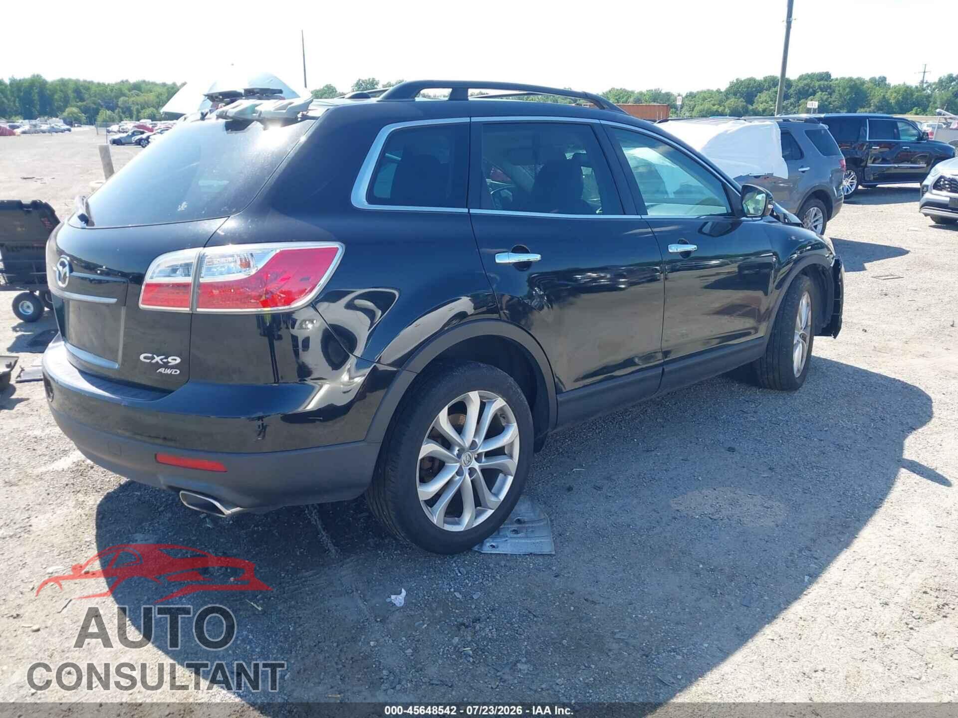 MAZDA CX-9 2012 - JM3TB3DV4C0367249