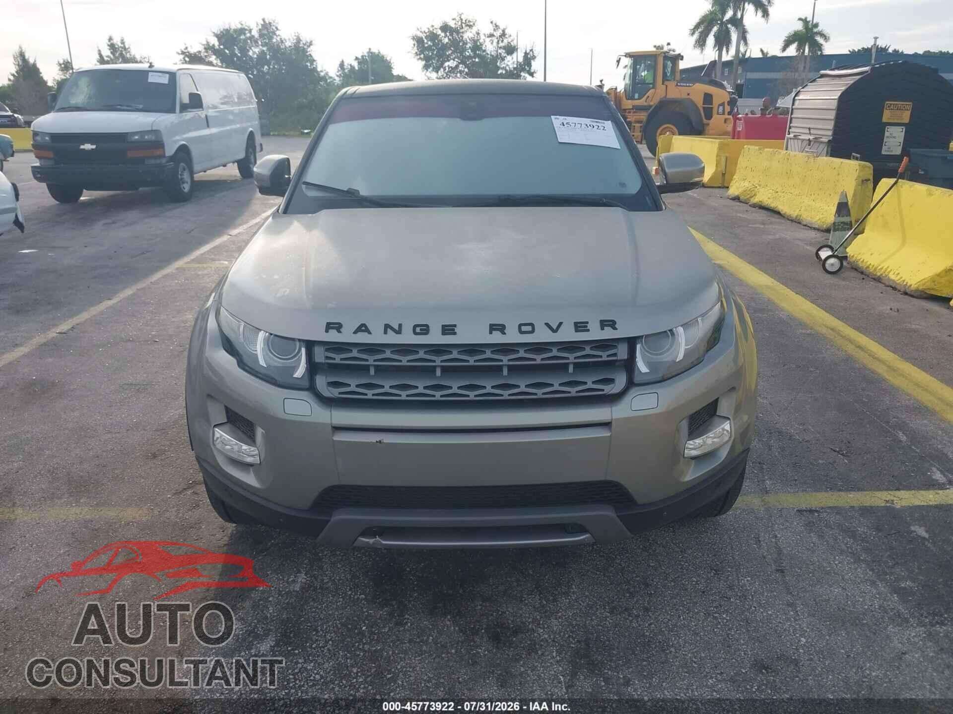 LAND ROVER RANGE ROVER EVOQUE 2012 - SALVR2BG7CH618352