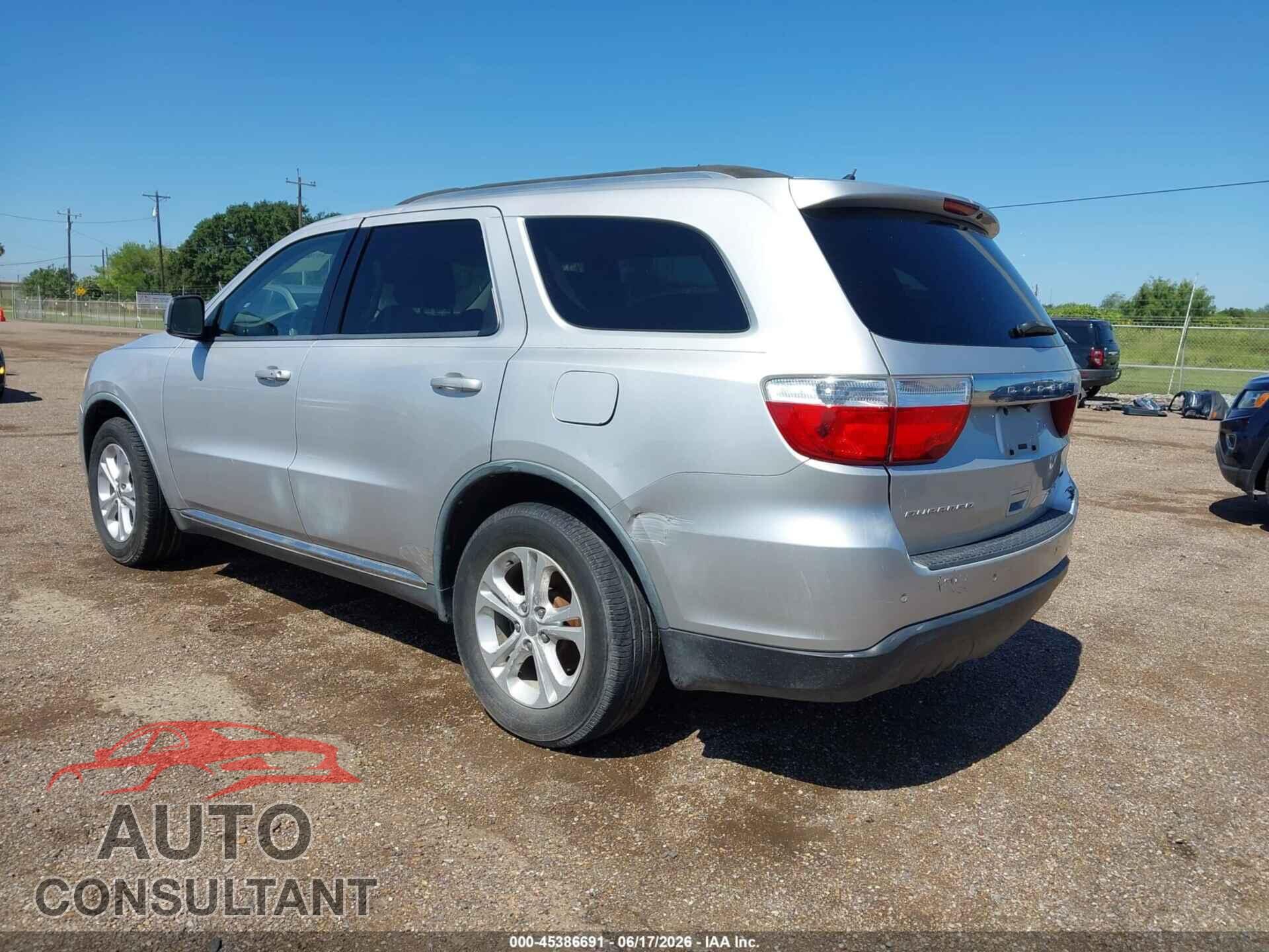 DODGE DURANGO 2011 - 1D4RD4GG3BC598188