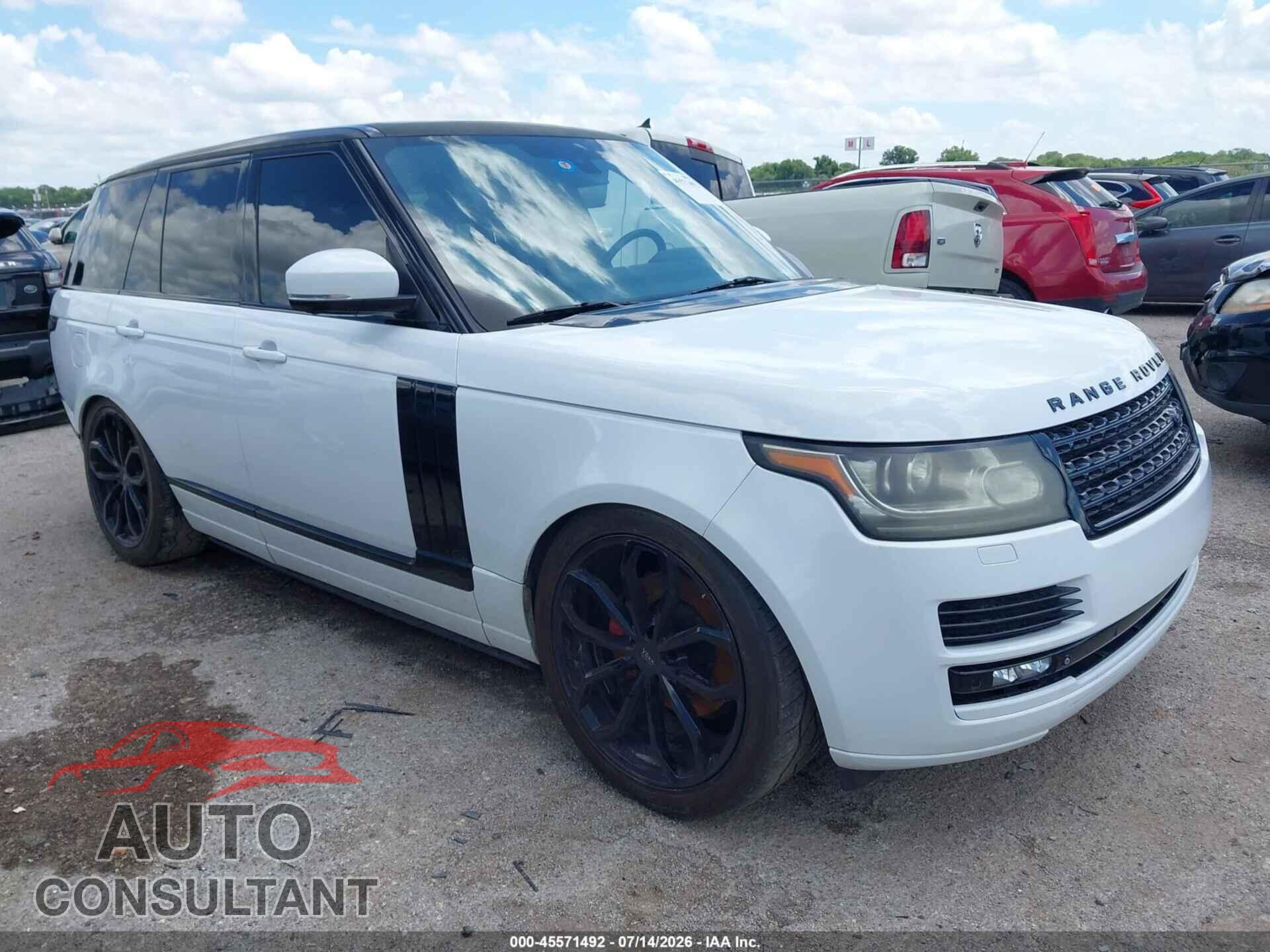 LAND ROVER RANGE ROVER 2014 - SALGS2WF3EA157953