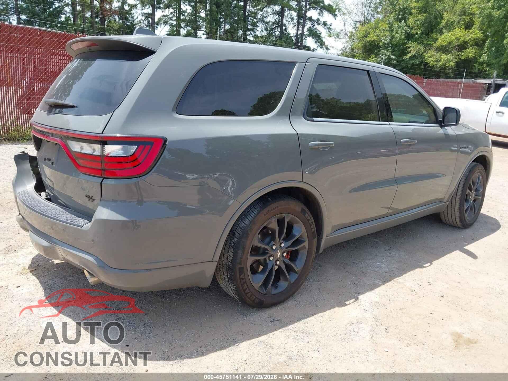 DODGE DURANGO 2022 - 1C4SDHCT0NC131159