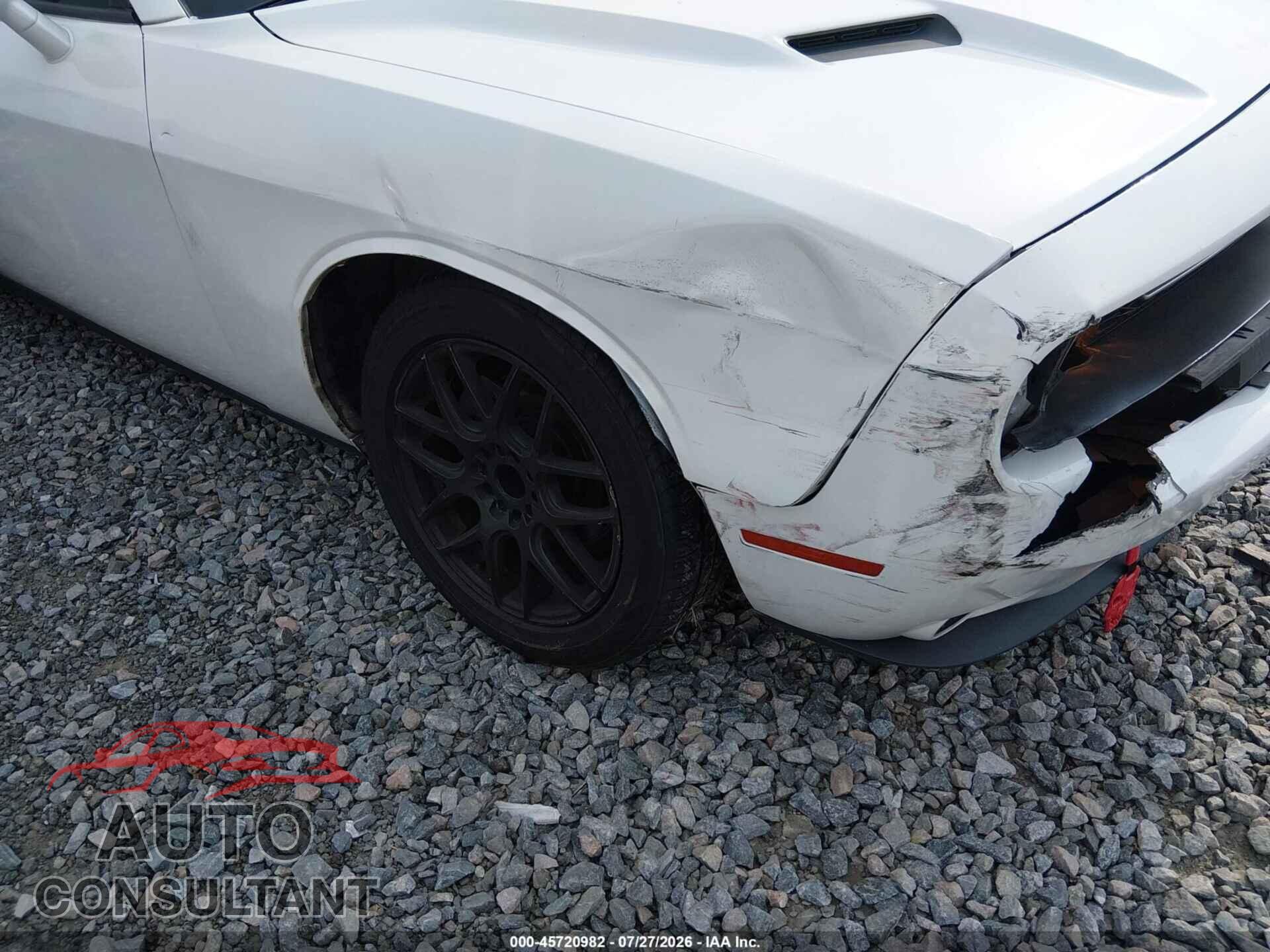 DODGE CHALLENGER 2017 - 2C3CDZAG9HH568888