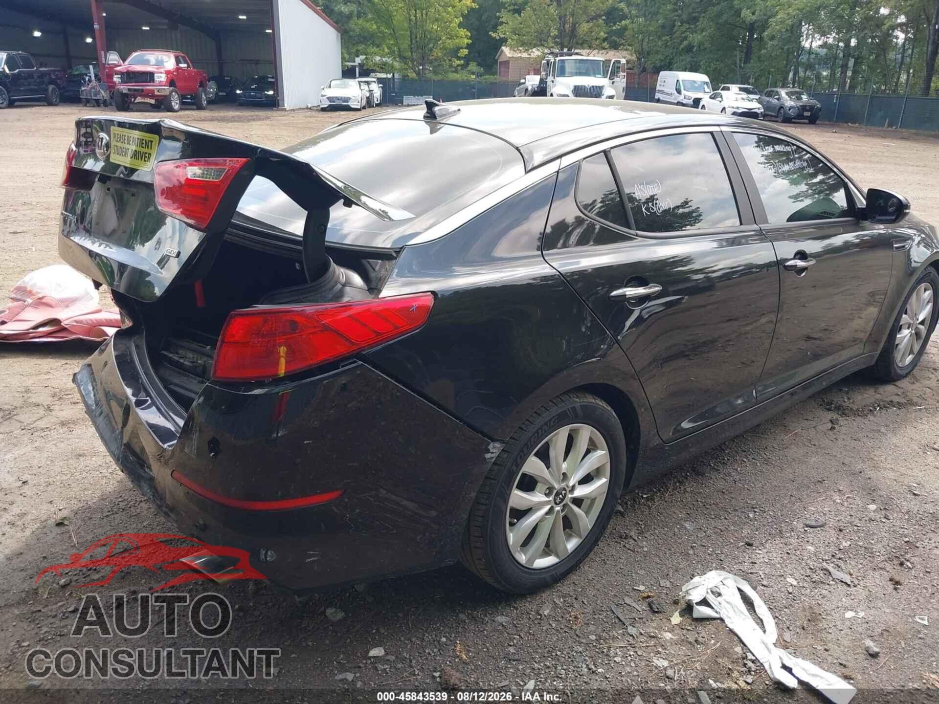 KIA OPTIMA 2015 - KNAGM4A74F5617903
