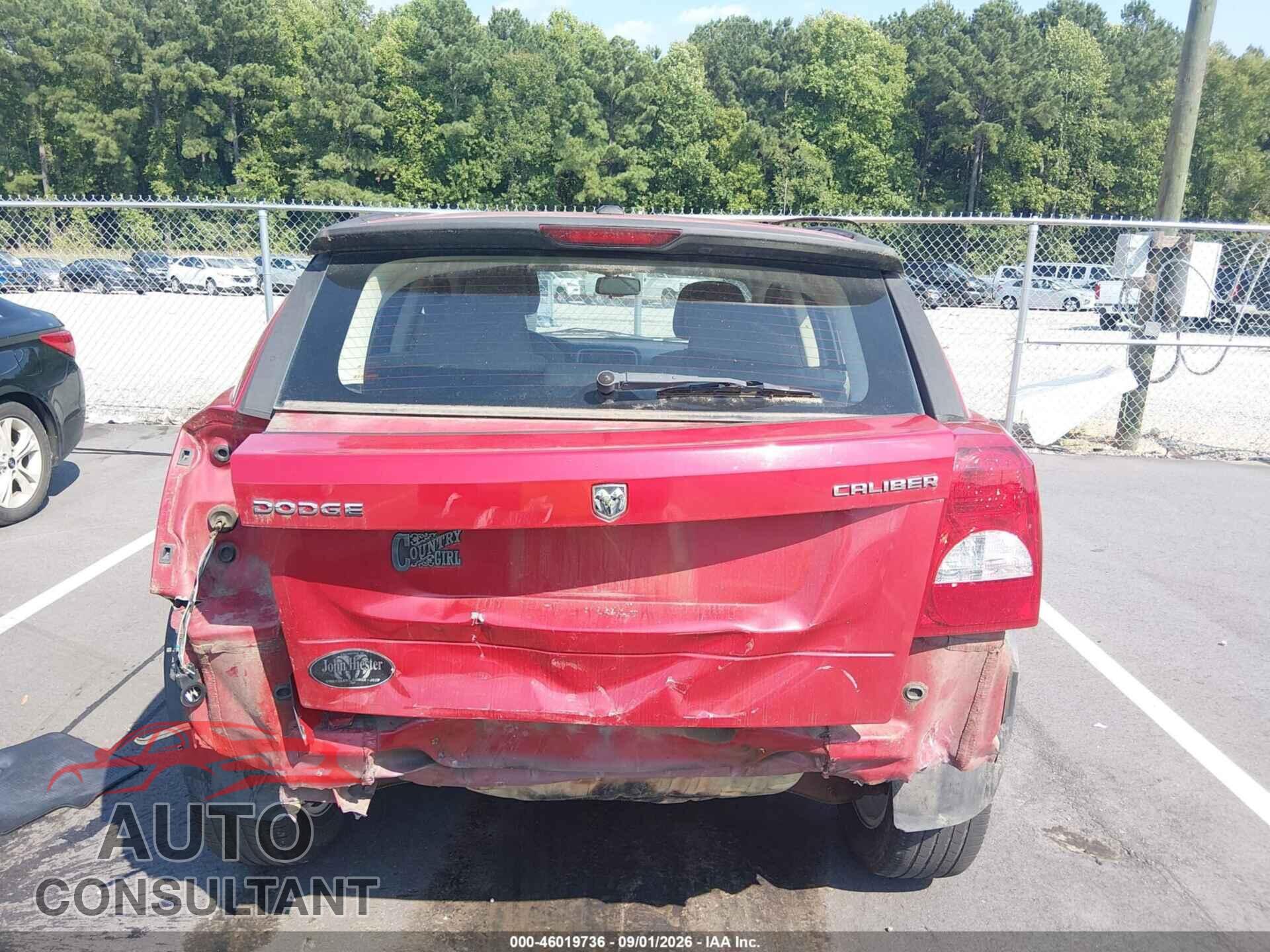 DODGE CALIBER 2012 - 1C3CDWDA3CD535008