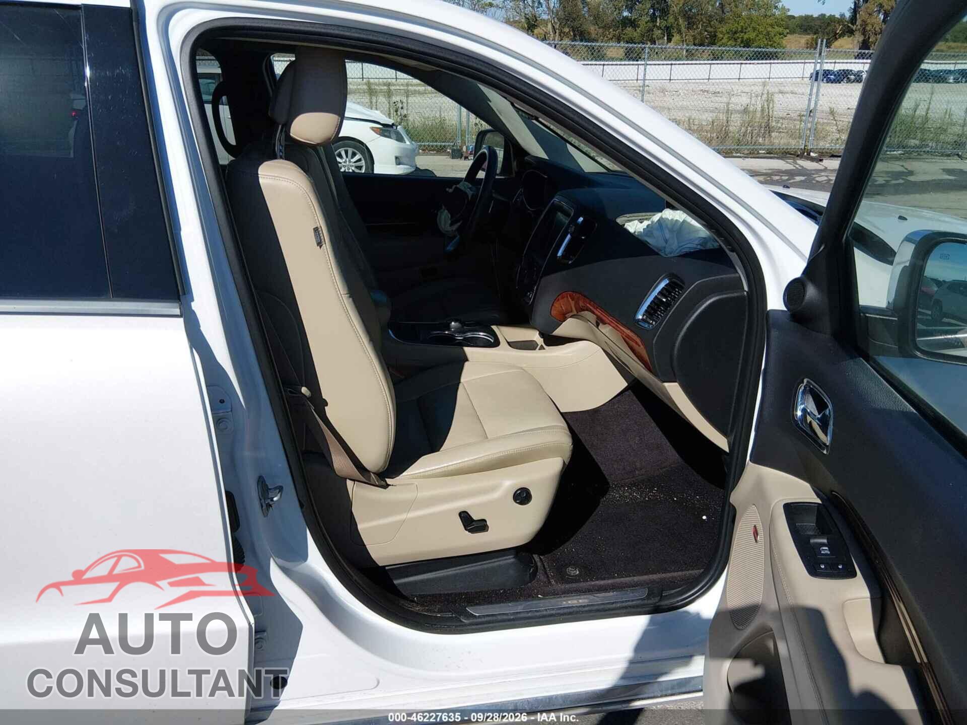 DODGE DURANGO 2017 - 1C4RDJEG9HC839601