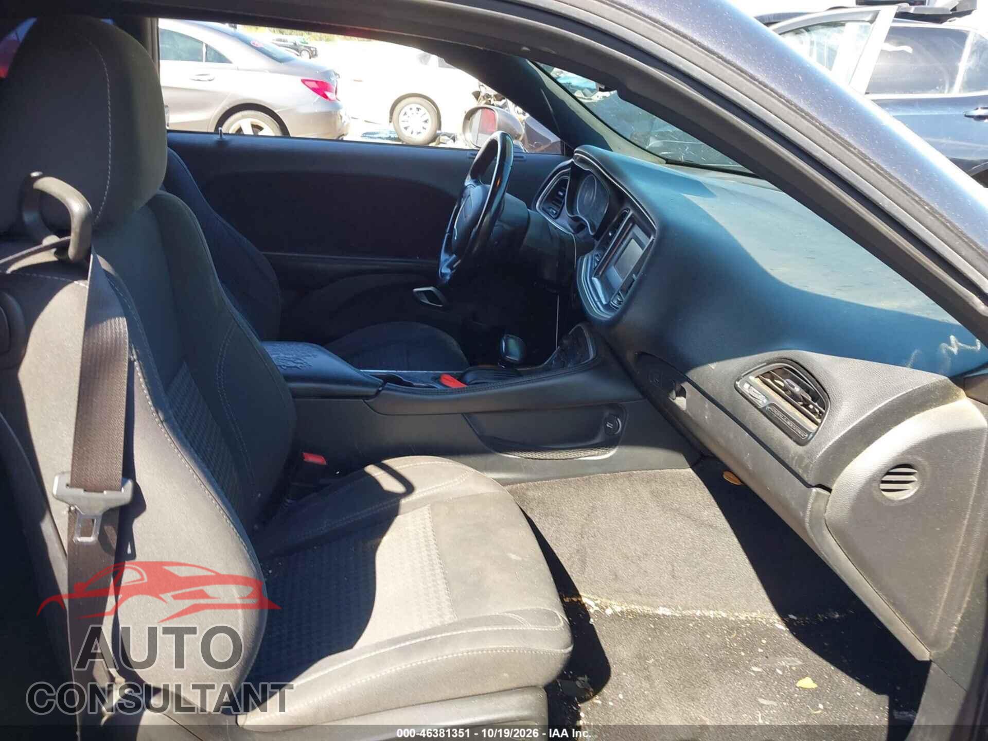 DODGE CHALLENGER 2015 - 2C3CDZAG4FH843399