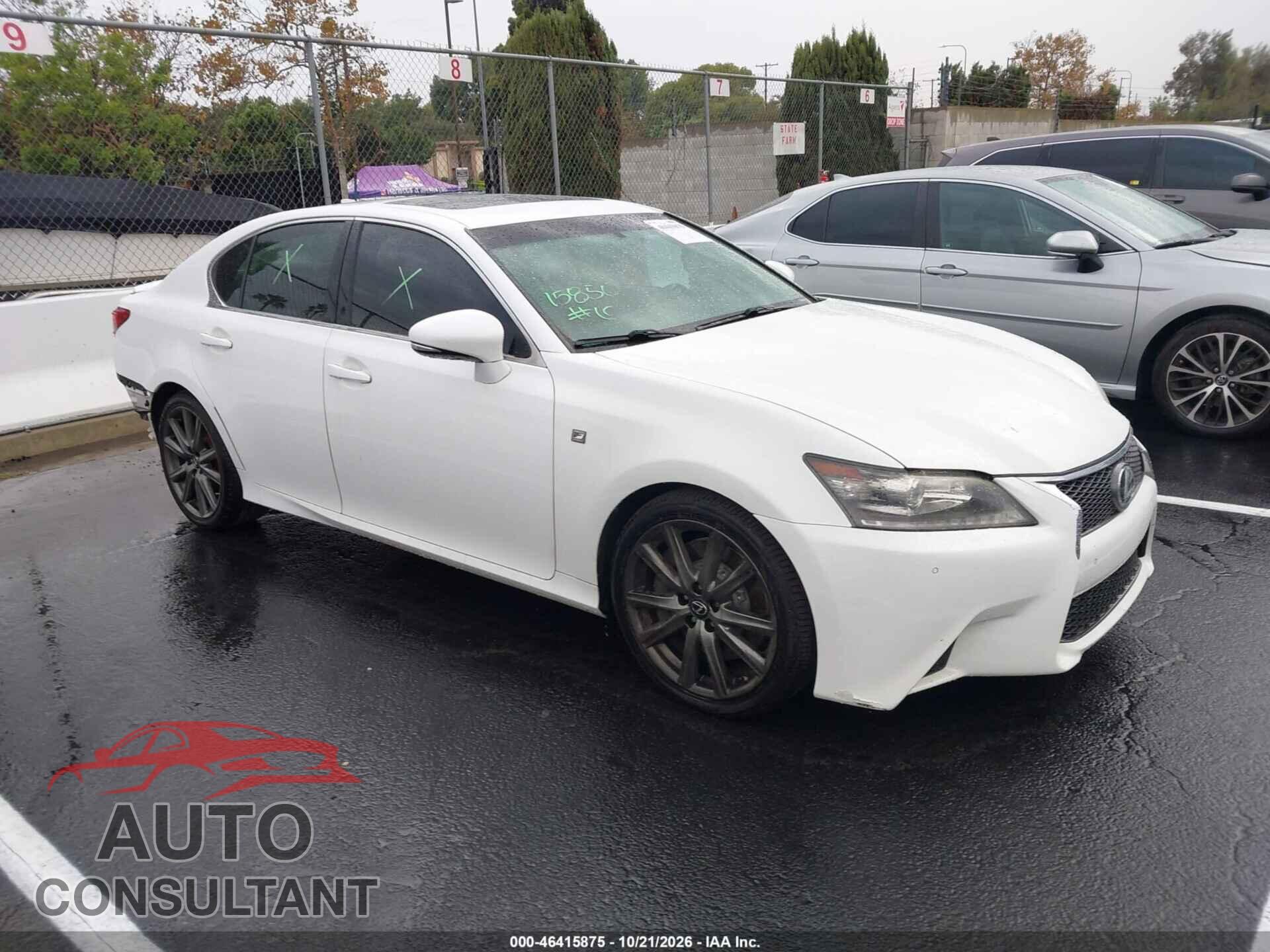 LEXUS GS 350 2015 - JTHBE1BL3FA018534