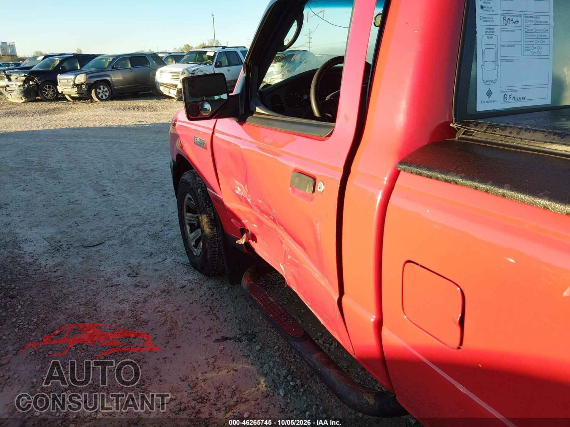 FORD RANGER 2011 - 1FTKR1AD7BPB01603