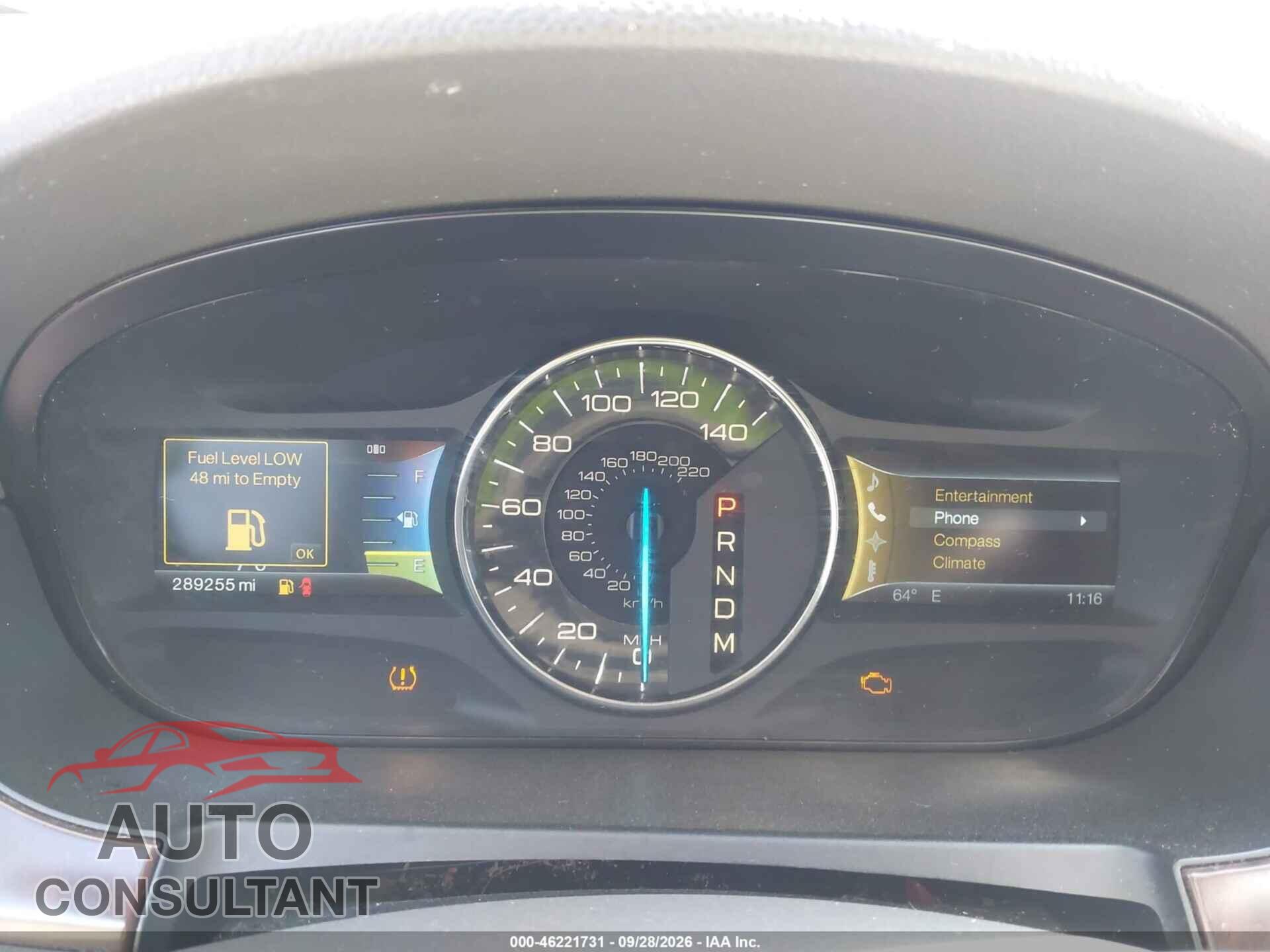 FORD EDGE 2011 - 2FMDK3KC6BBB15395