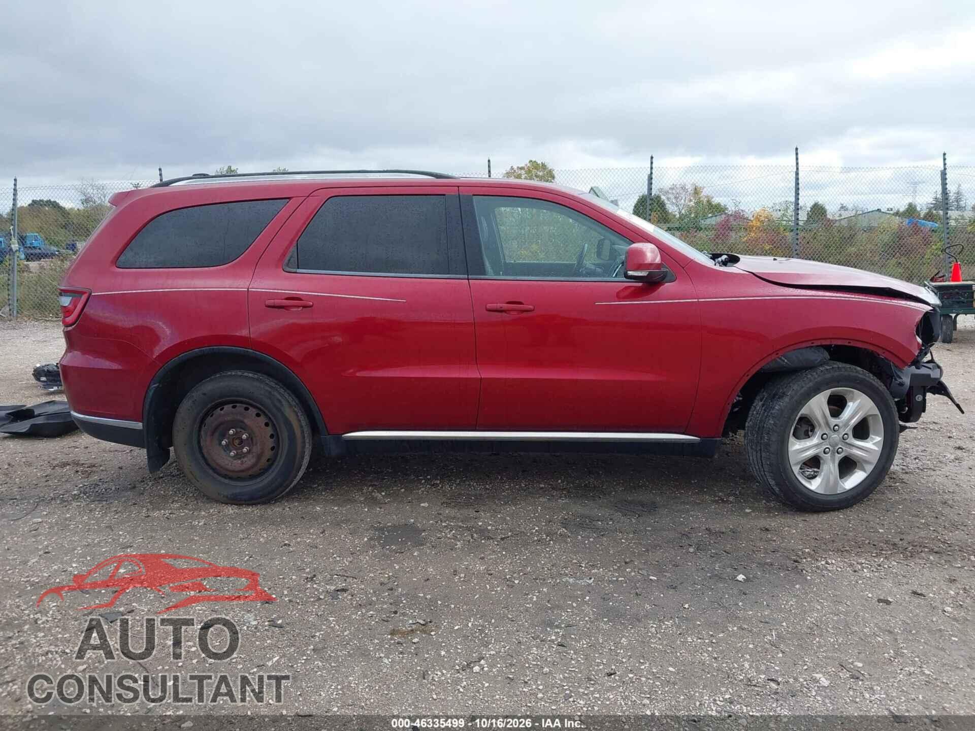 DODGE DURANGO 2014 - 1C4RDJDG4EC426661