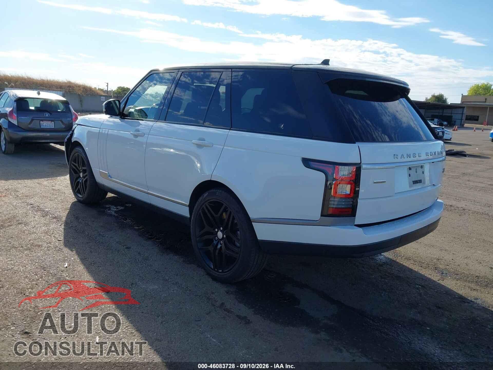 LAND ROVER RANGE ROVER 2015 - SALGS2TF0FA214194