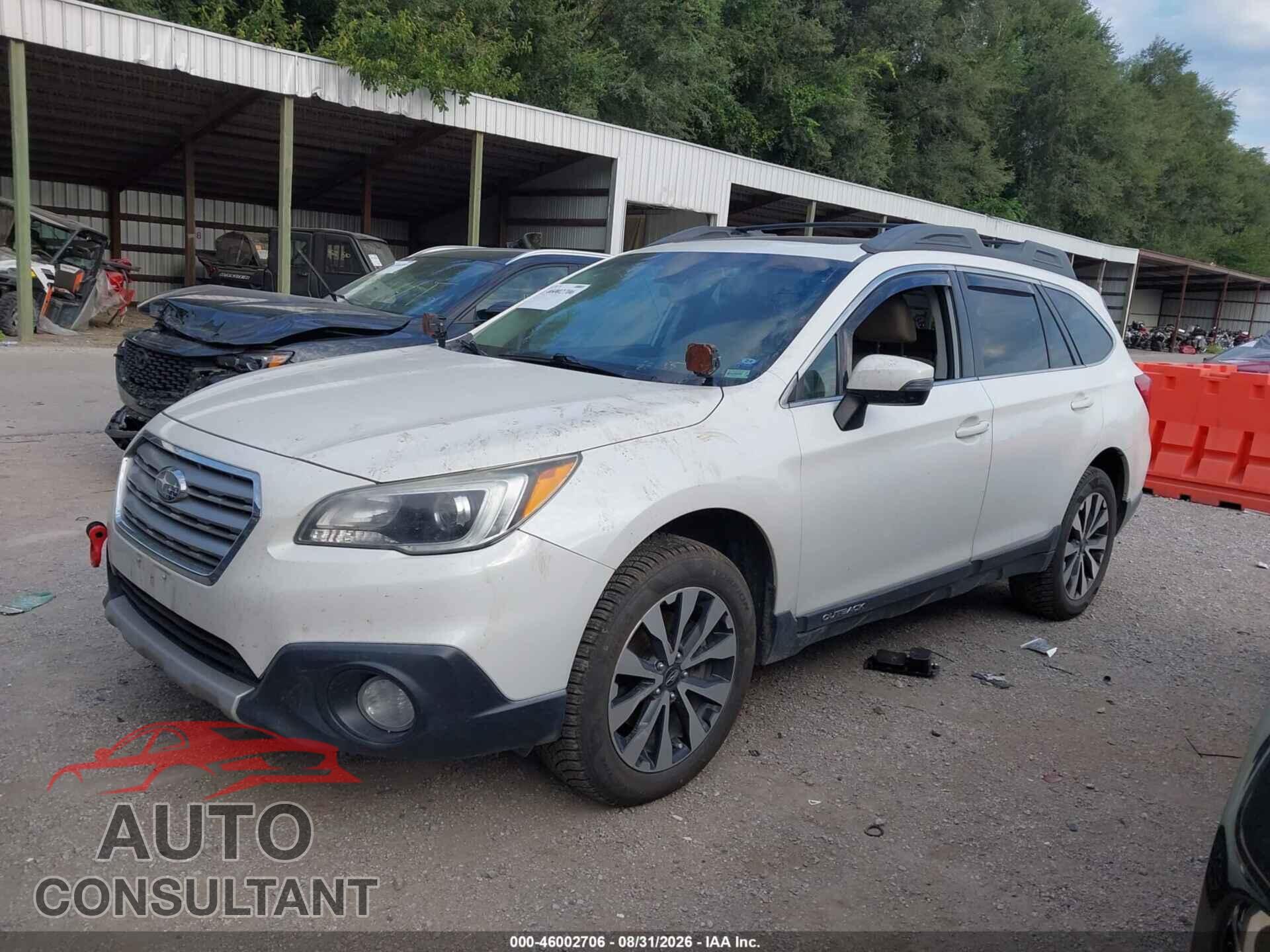SUBARU OUTBACK 2017 - 4S4BSANCXH3321898