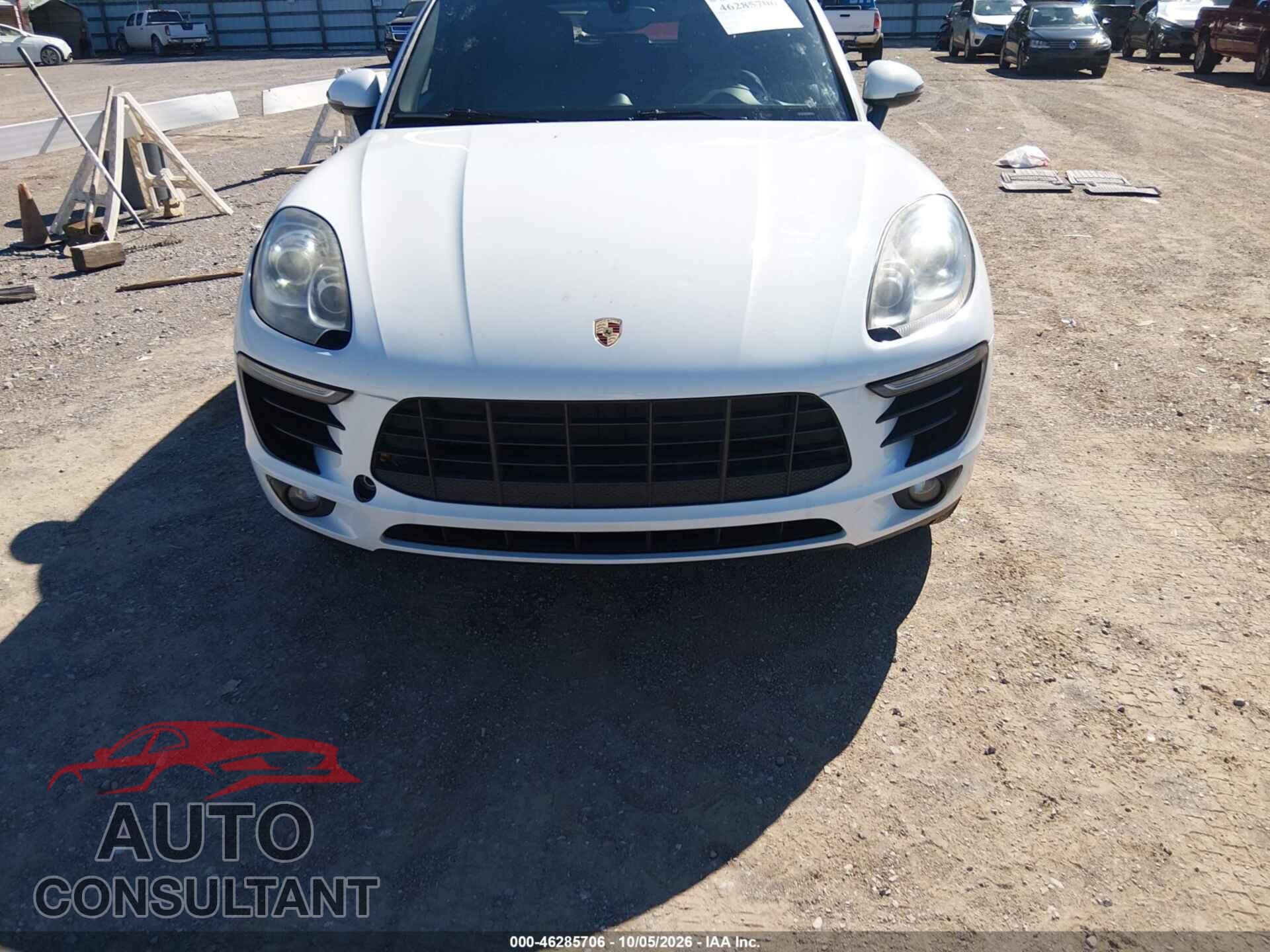 PORSCHE MACAN 2016 - WP1AB2A54GLB54027