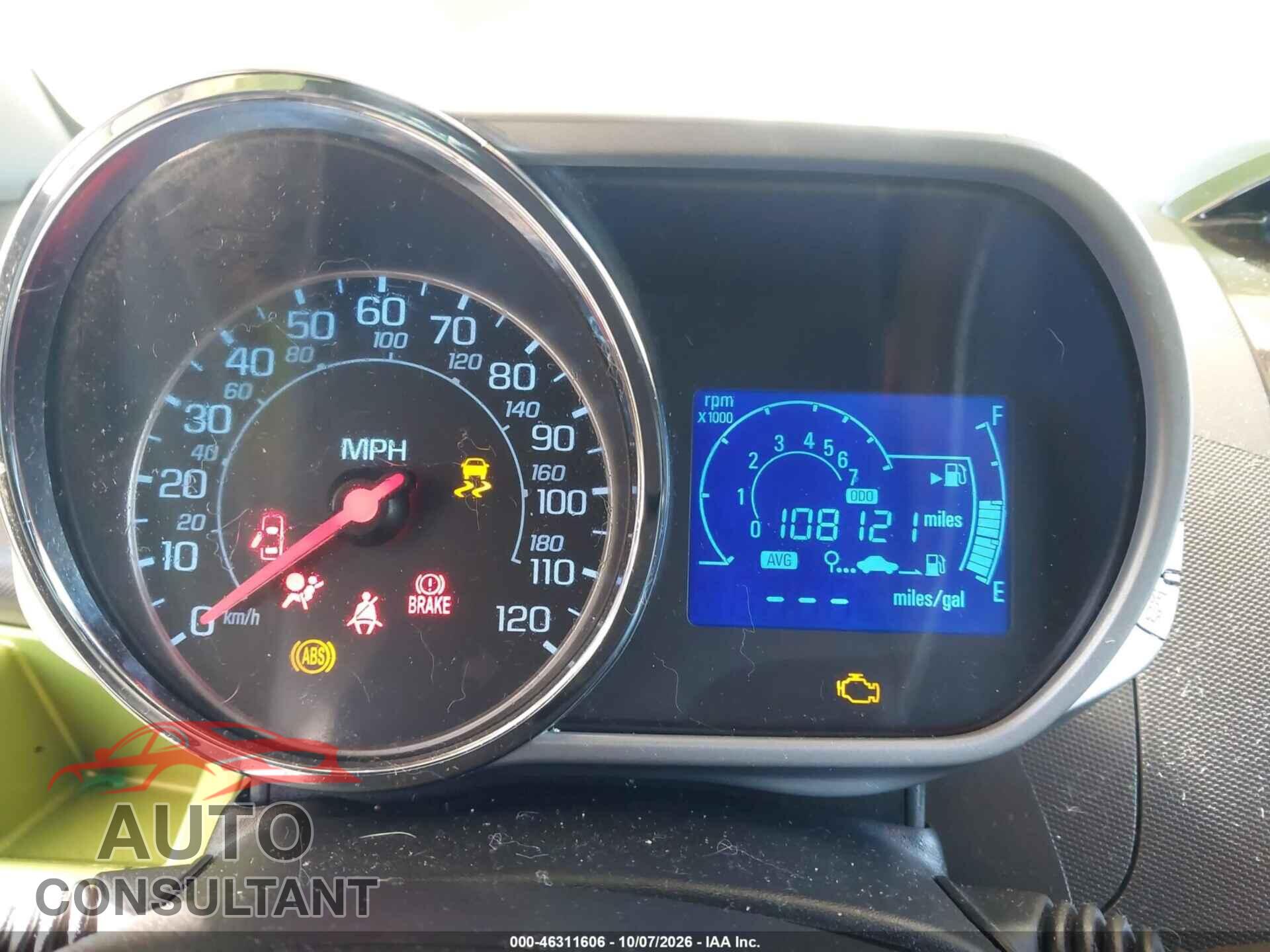 CHEVROLET SPARK 2013 - KL8CD6S91DC500472