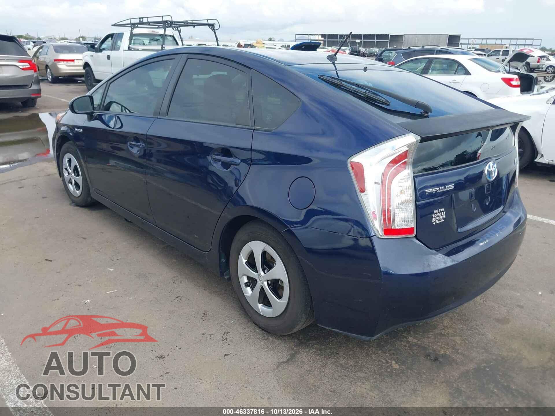 TOYOTA PRIUS 2014 - JTDKN3DU4E0366222