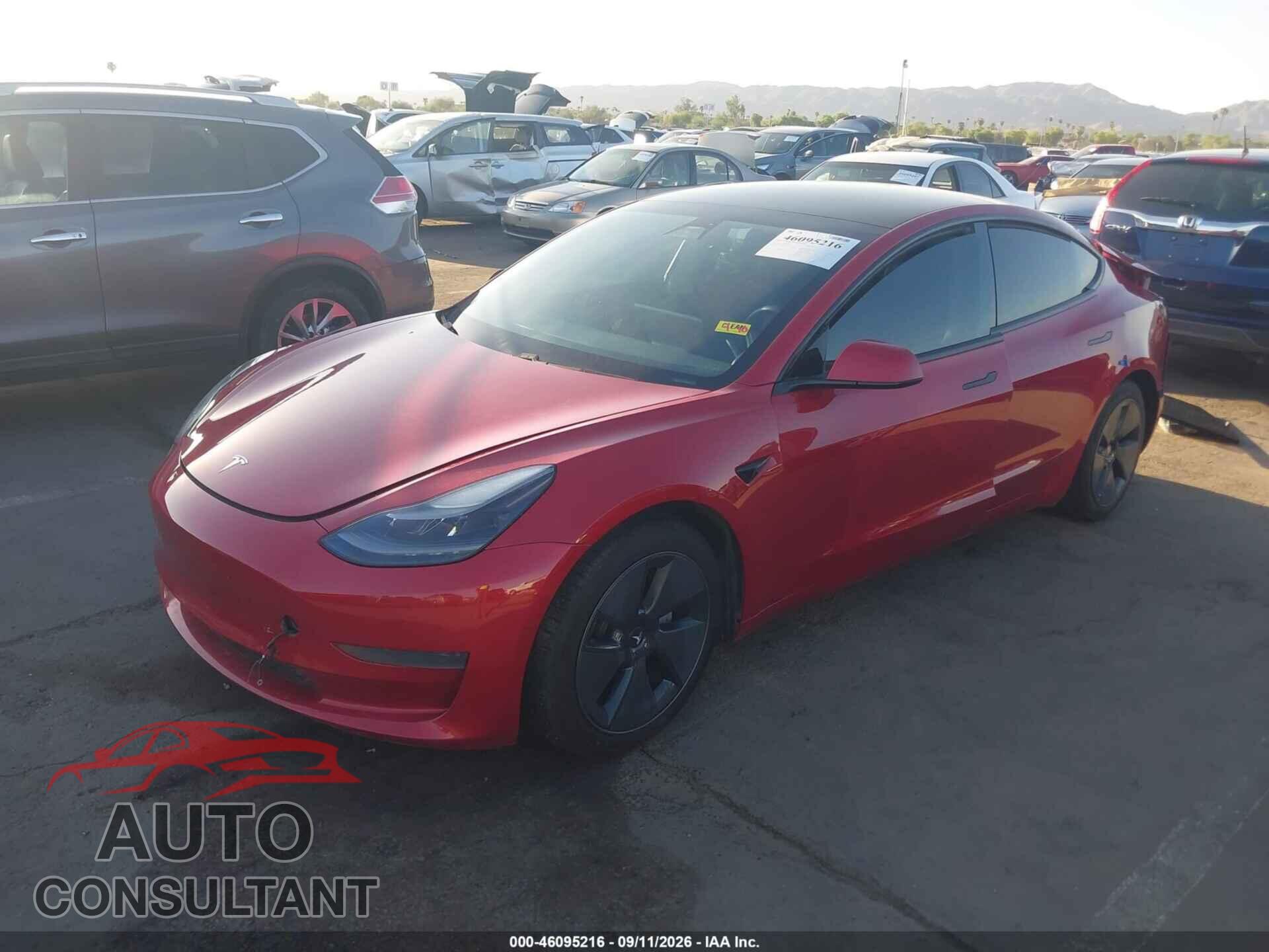 TESLA MODEL 3 2021 - 5YJ3E1EA8MF009462