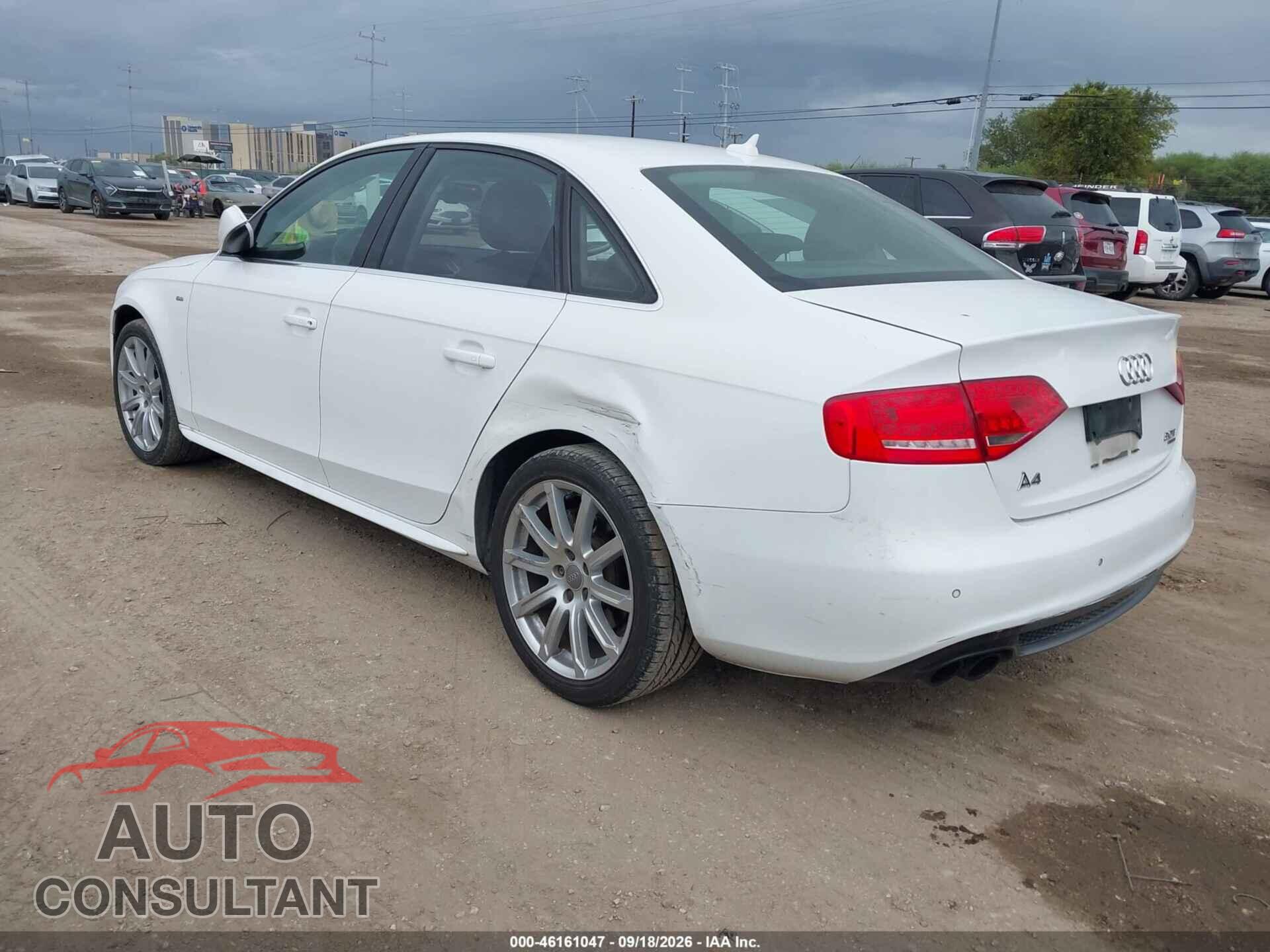 AUDI A4 2012 - WAUFFAFL7CN012344