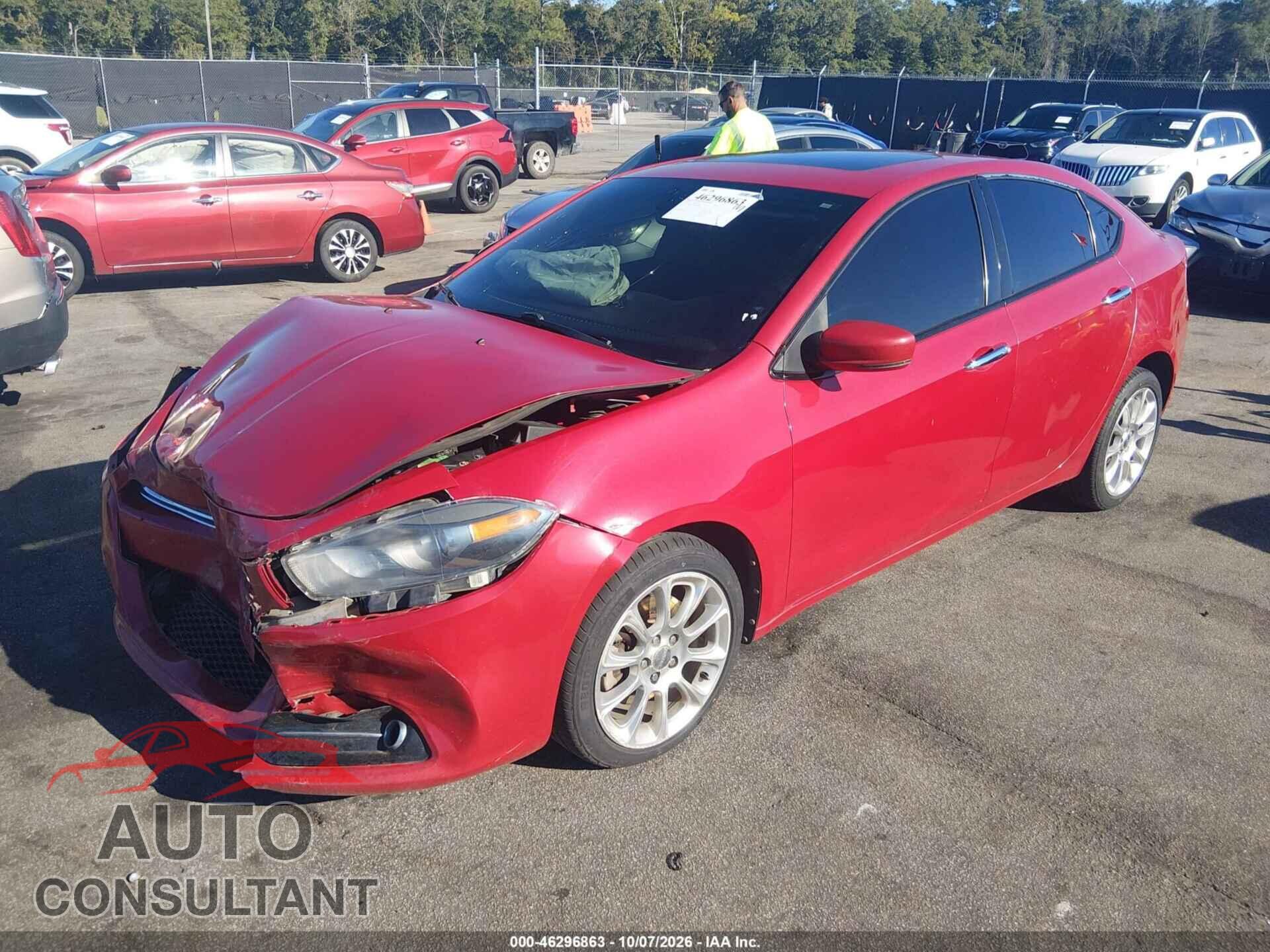 DODGE DART 2013 - 1C3CDFCA0DD246008