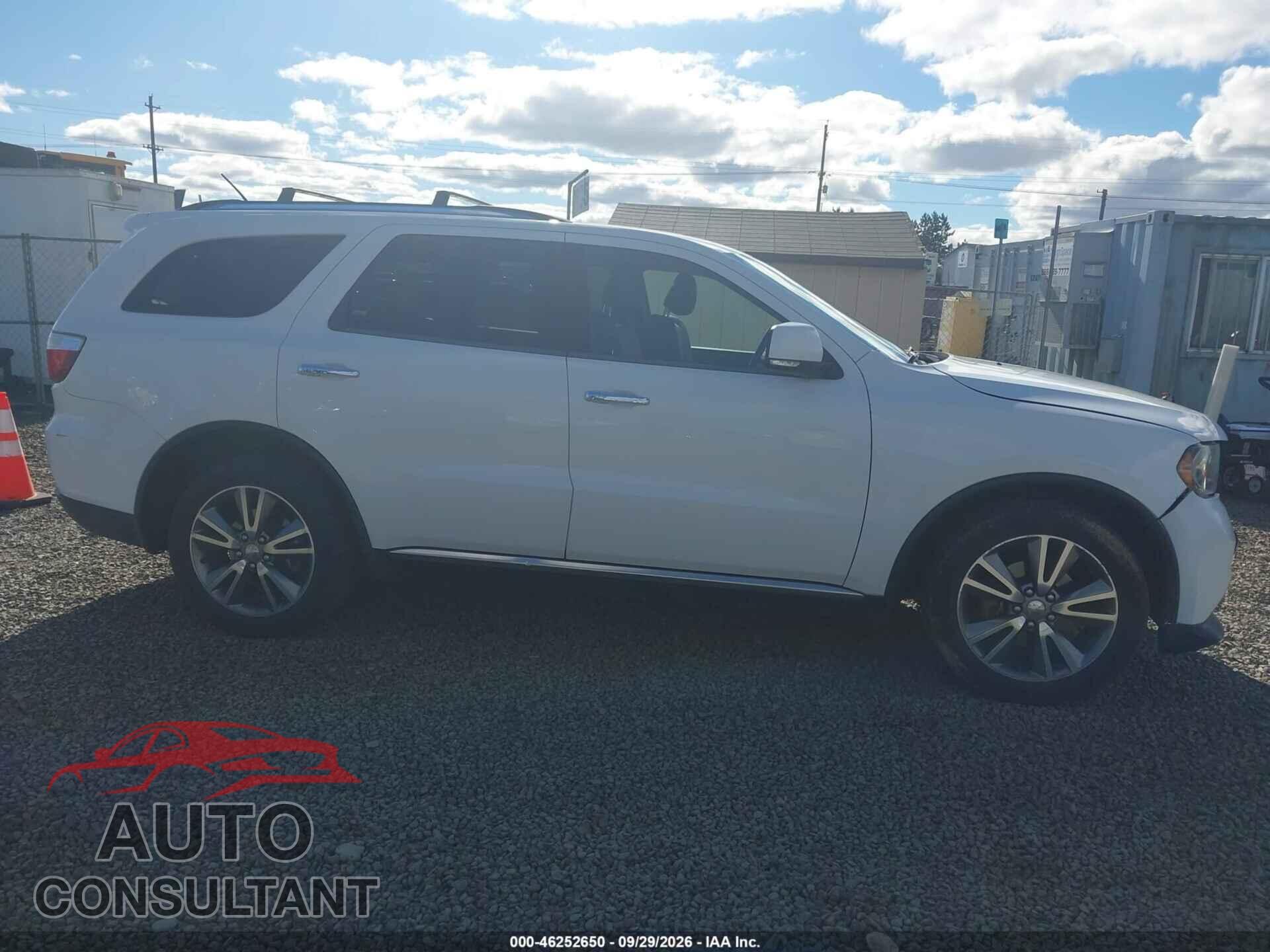 DODGE DURANGO 2013 - 1C4RDJDG4DC701007