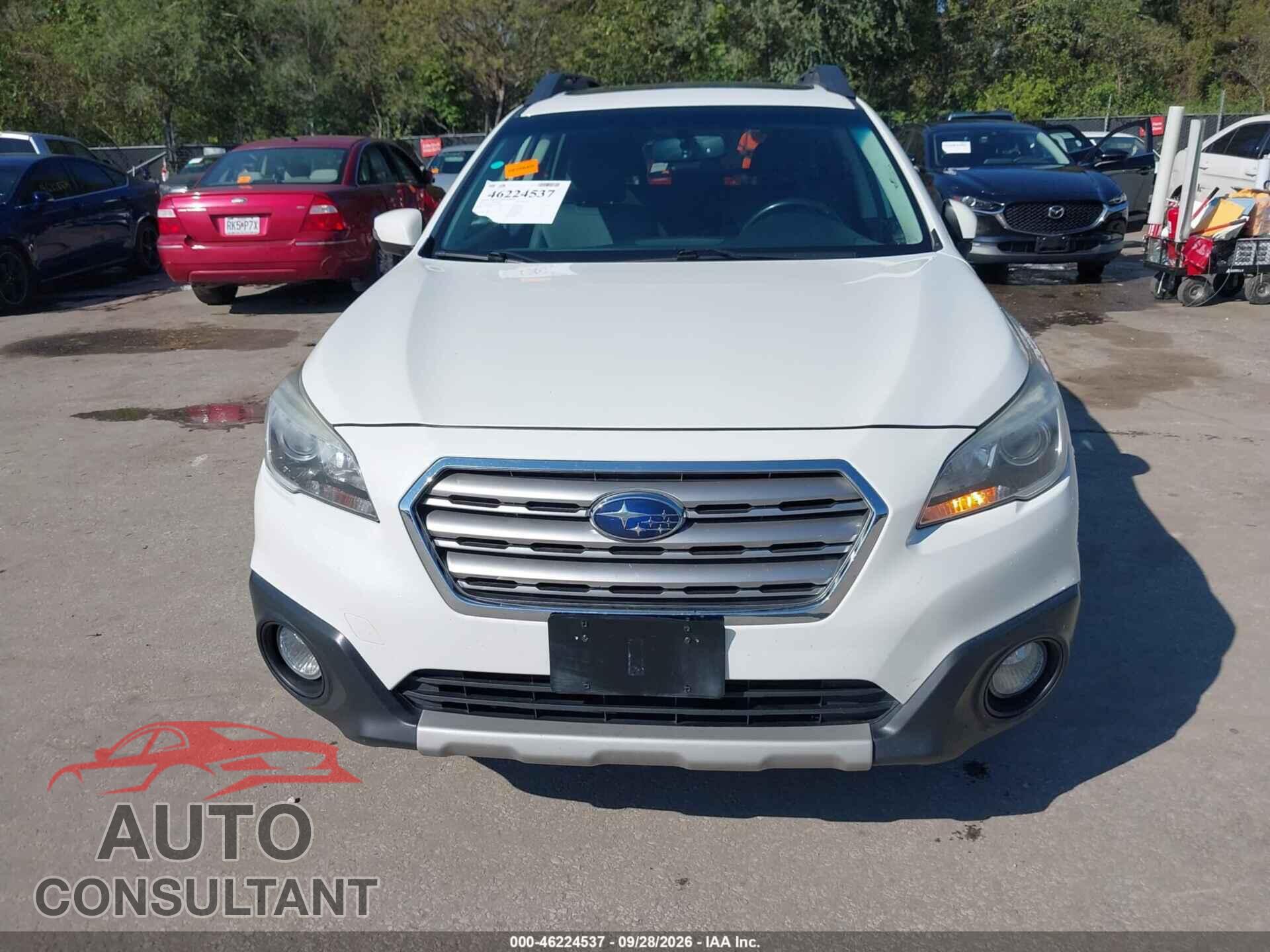 SUBARU OUTBACK 2017 - 4S4BSAKC8H3369436