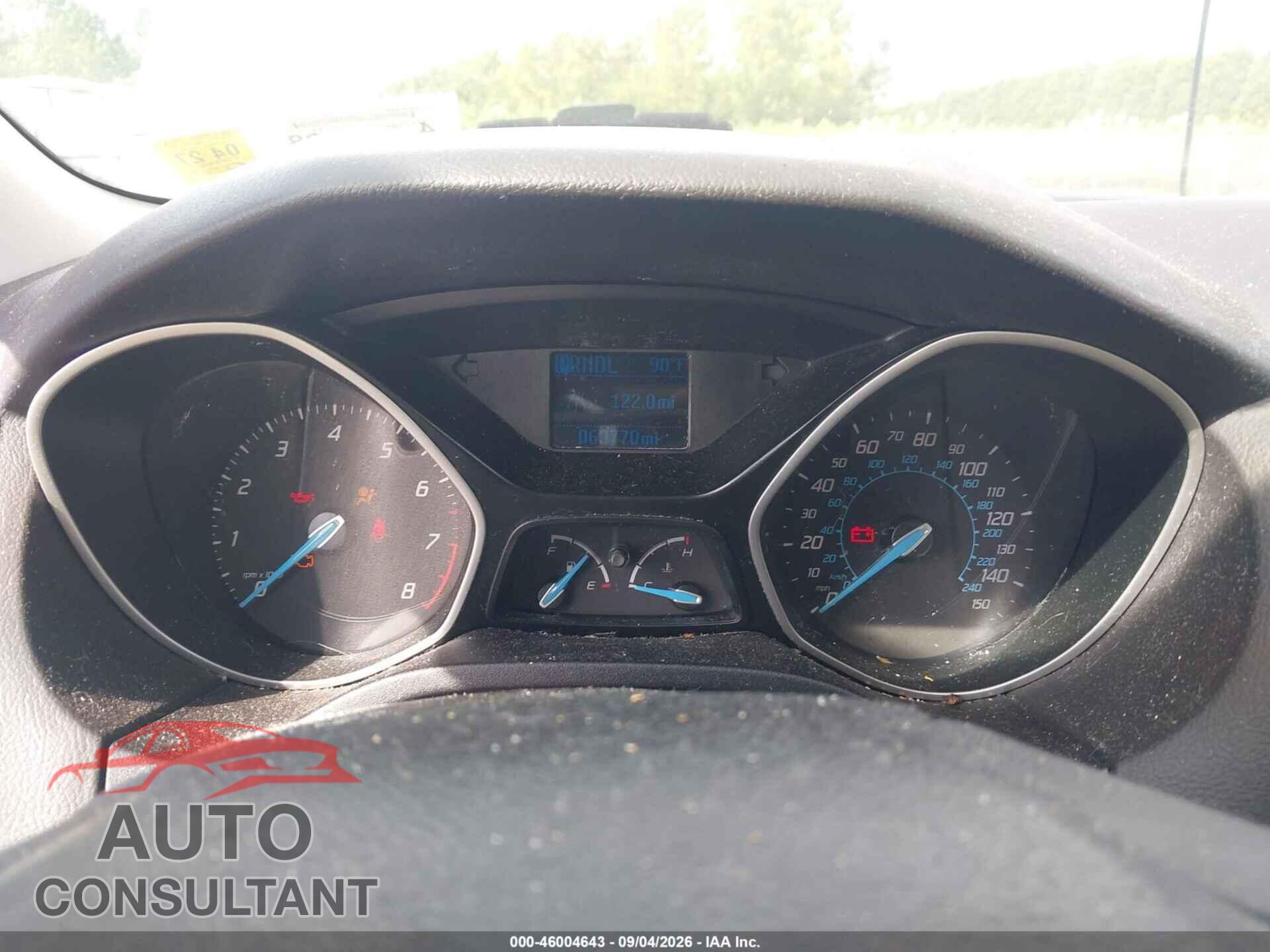 FORD FOCUS 2012 - 1FAHP3E2XCL331946
