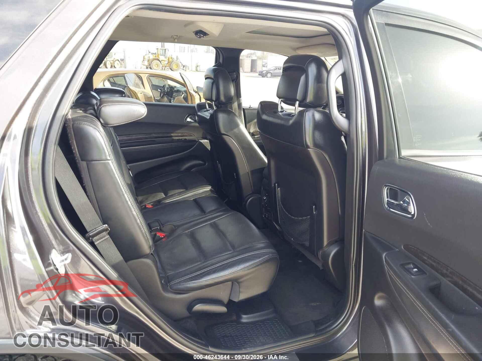 DODGE DURANGO 2011 - 1D4SD5GT7BC651401