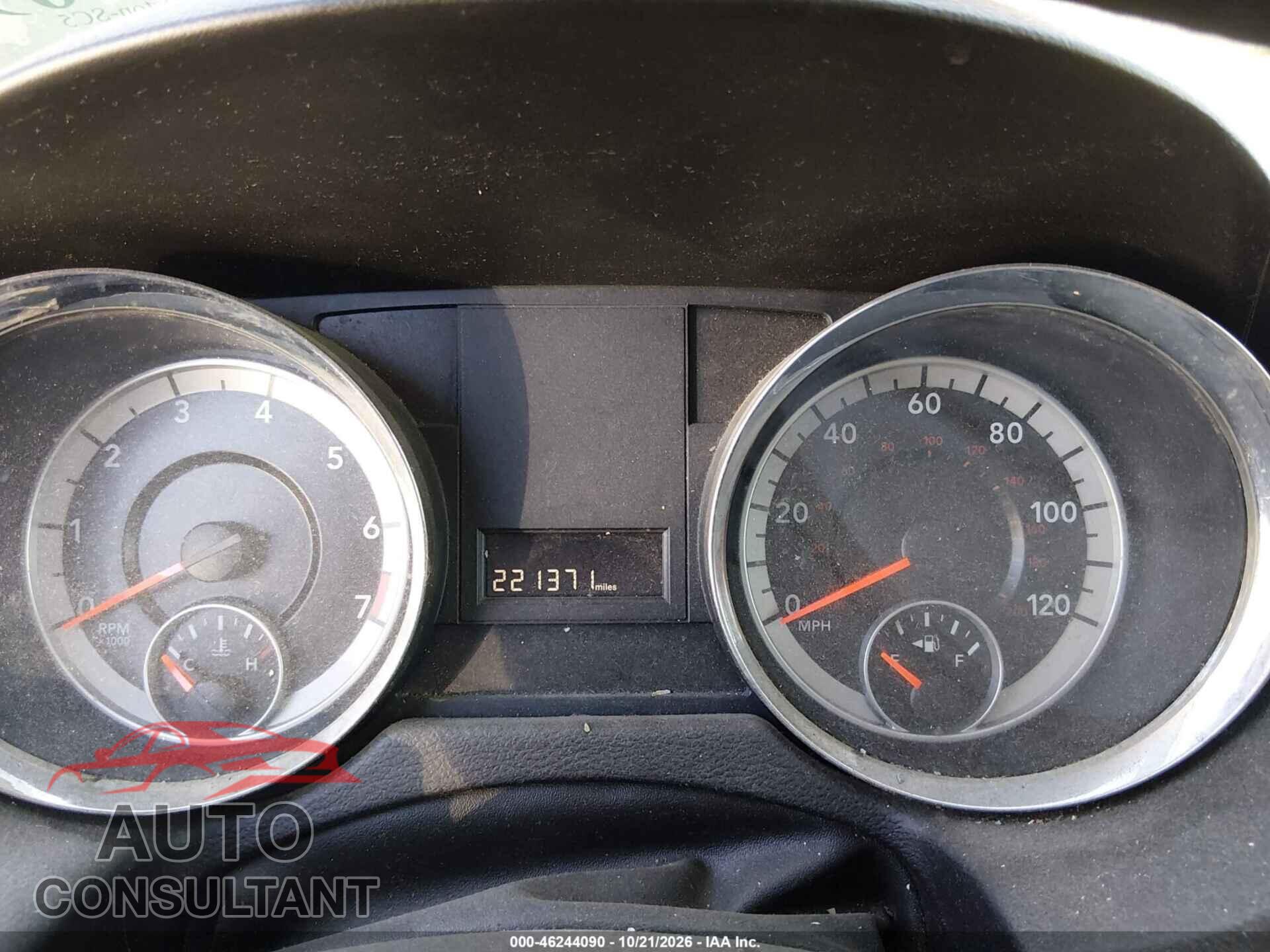 DODGE GRAND CARAVAN 2013 - 2C4RDGCG1DR538313
