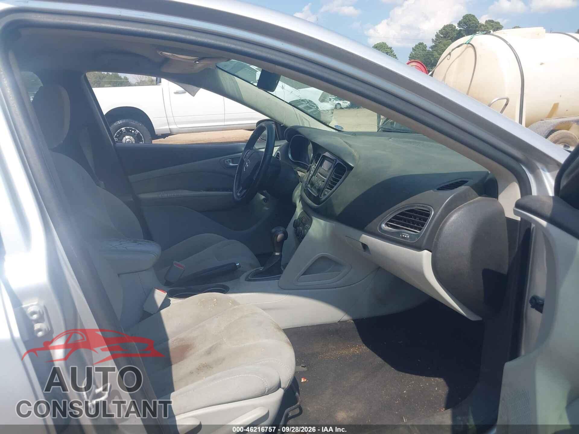 DODGE DART 2013 - 1C3CDFBA9DD118884