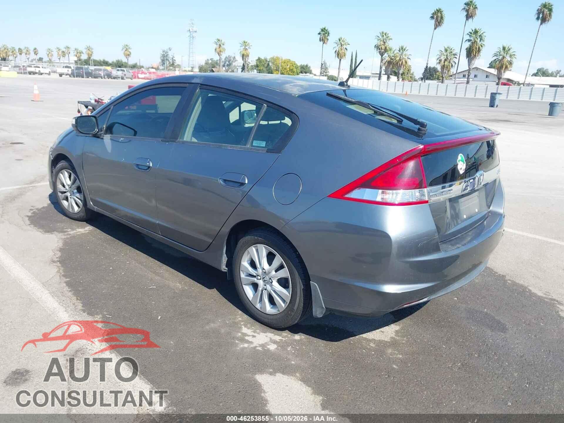 HONDA INSIGHT 2013 - JHMZE2H78DS003484